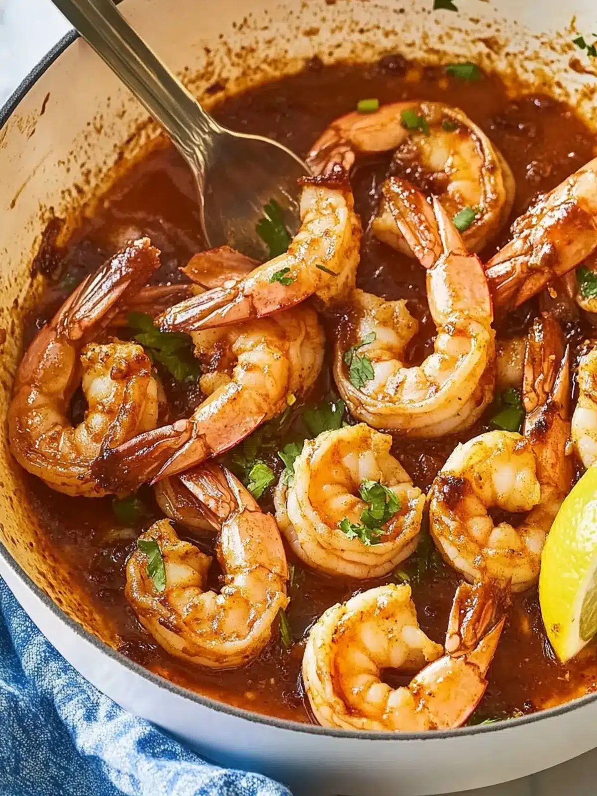 Savor New Orleans-Style Barbecue Shrimp in 25 Minutes! 4 New Orleans-Style Barbecue Shrimp