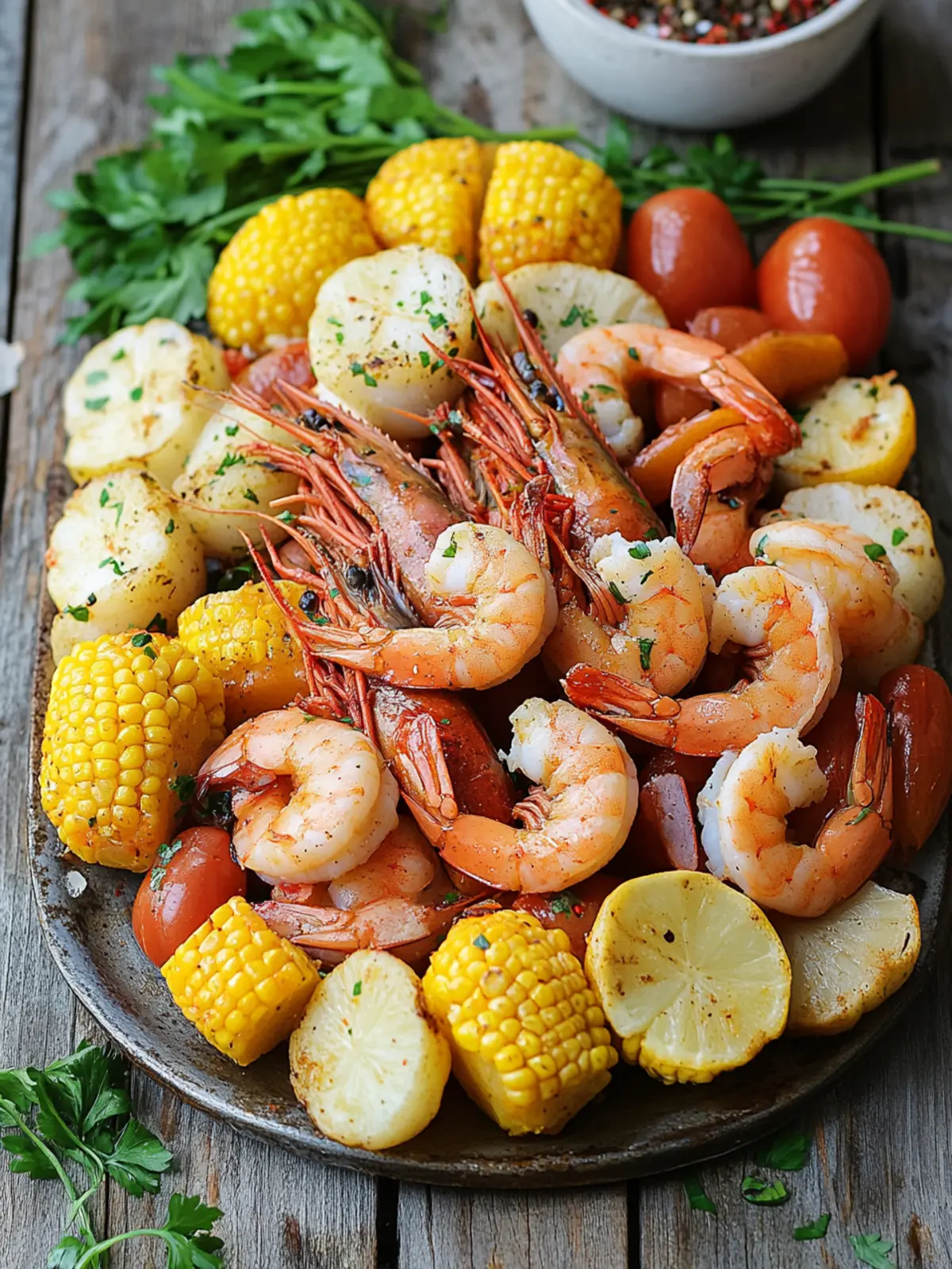 Savory Shrimp Boil: Dive into a Seafood and Vegetable Feast 2 Shrimp Boil (Seafood and Vegetable Feast)