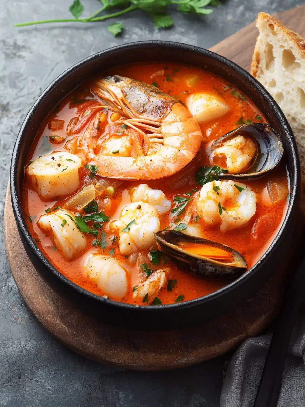 Savor Authentic French Bouillabaisse: A Seafood Delight 4 French Bouillabaisse (Fish Stew)