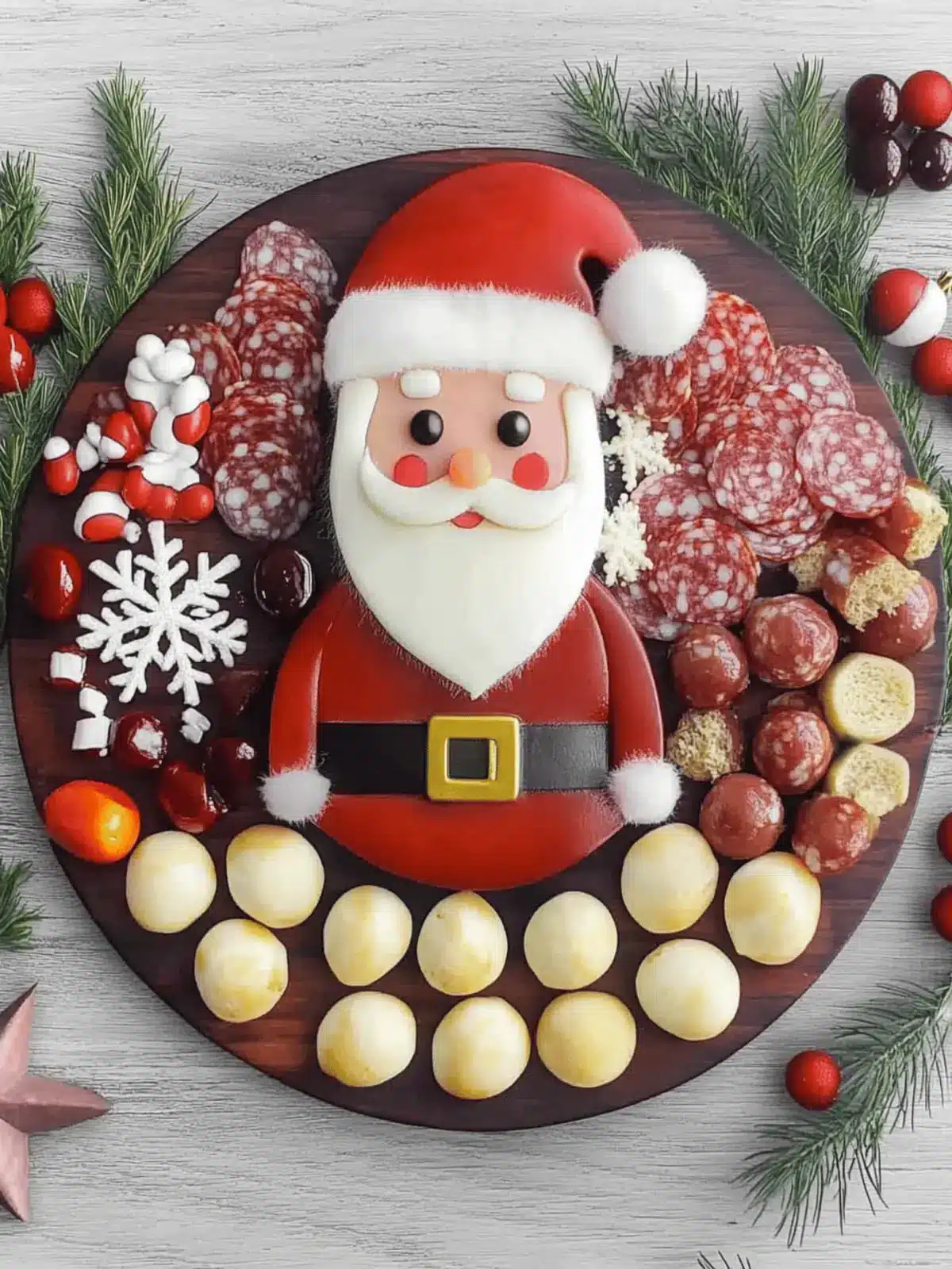 Create an Easy and Festive Santa Charcuterie Board Today 3 Easy and Festive Santa Charcuterie Board
