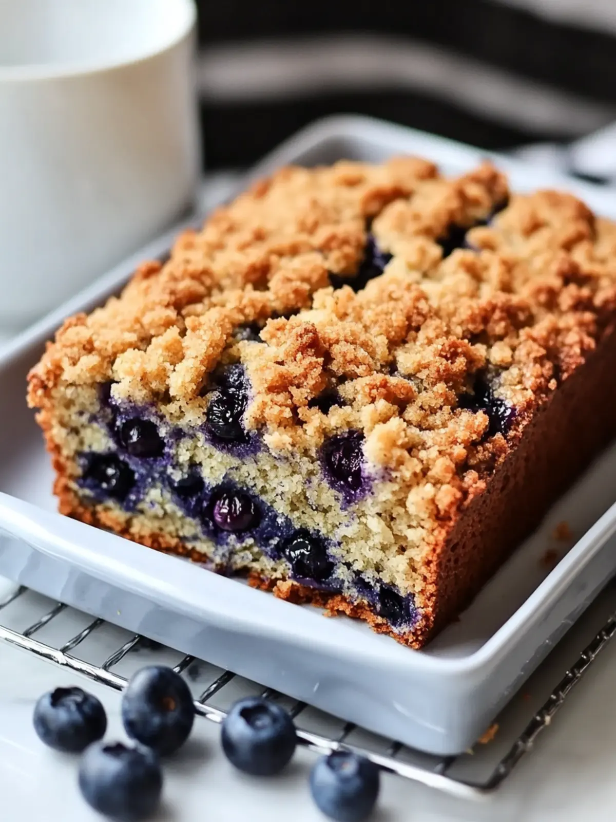 Delicious Crumb-Topped Blueberry Zucchini Bread You ll Adore 3 Delicious Crumb-Topped Blueberry Zucchini Bread You ll Love