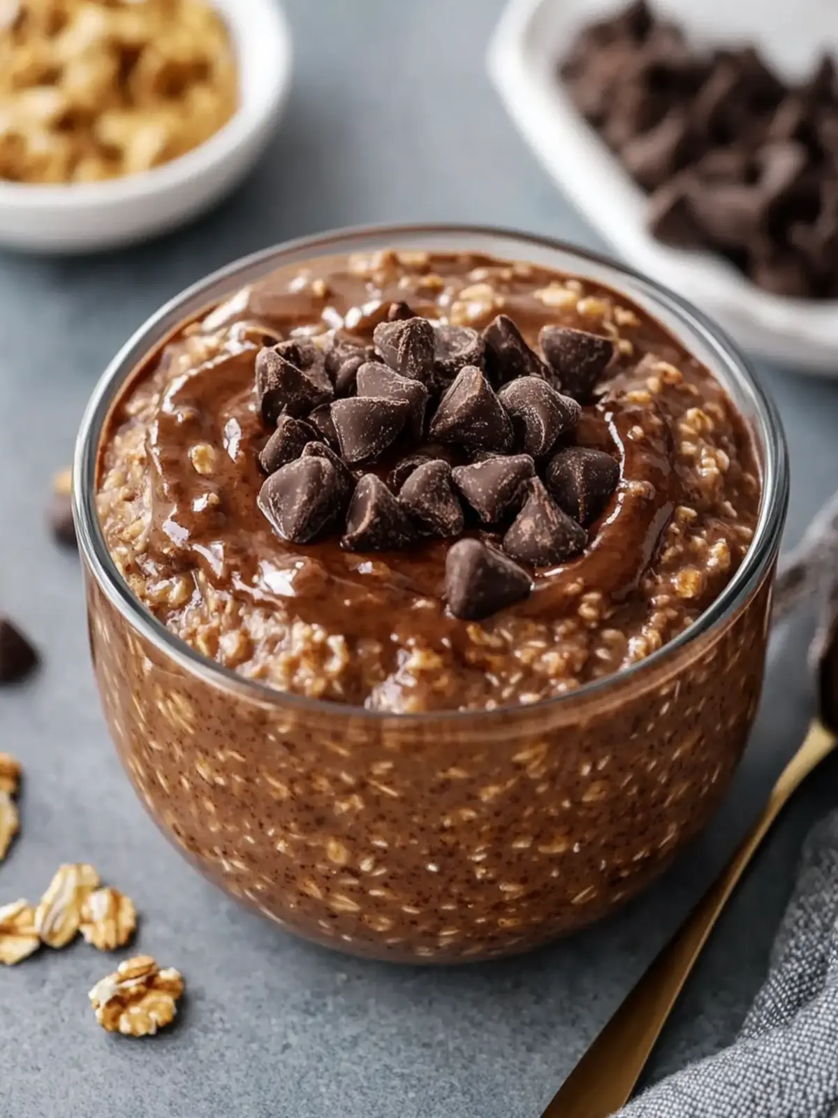 Irresistible Brownie Batter Overnight Oats That Are Guilt-Free 4 Brownie Batter Overnight Oats