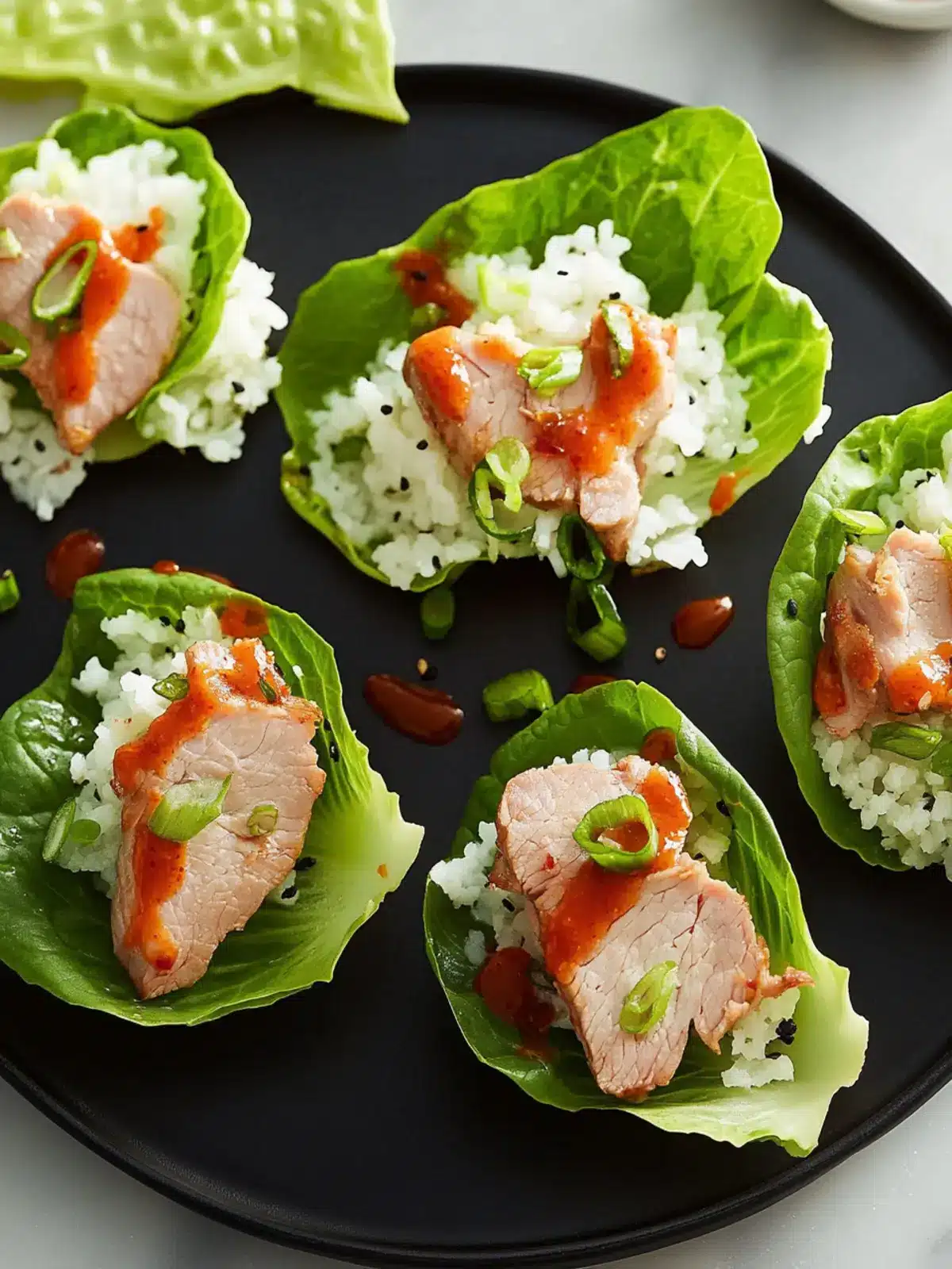 Air Fryer Korean Pork Tenderloin Lettuce Wraps for Busy Nights 3 Air Fryer Korean-Inspired Pork Tenderloin Lettuce Wraps