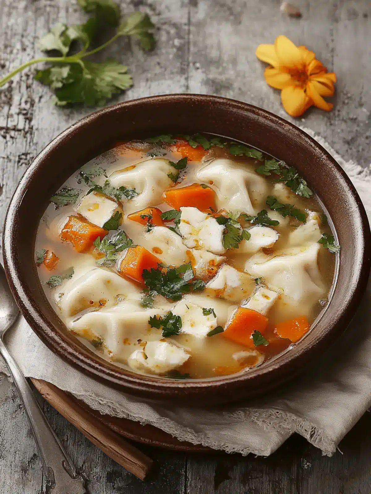 Savory Pantrucas: Comforting Chilean Dumpling Soup Delight 4 Pantrucas (Chilean Dumpling Soup)