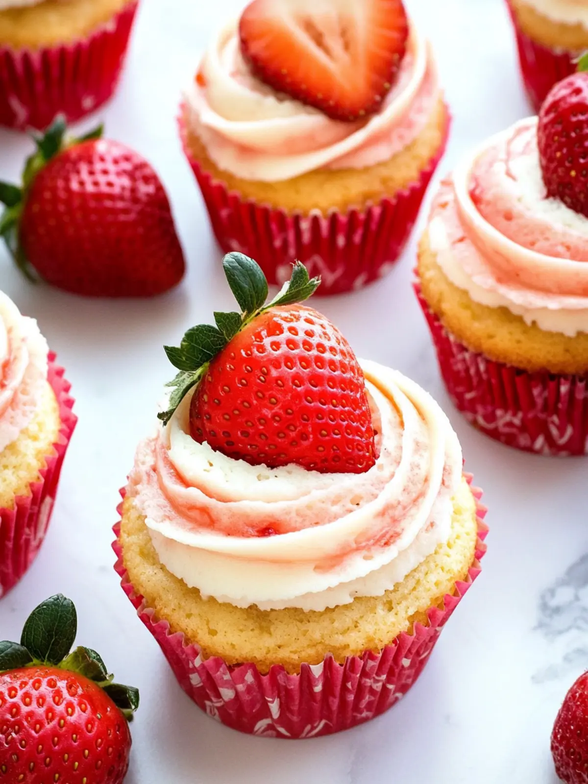 Strawberry Pie Cupcakes: The Ultimate Summer Treat Delight 4 Strawberry Pie Cupcakes
