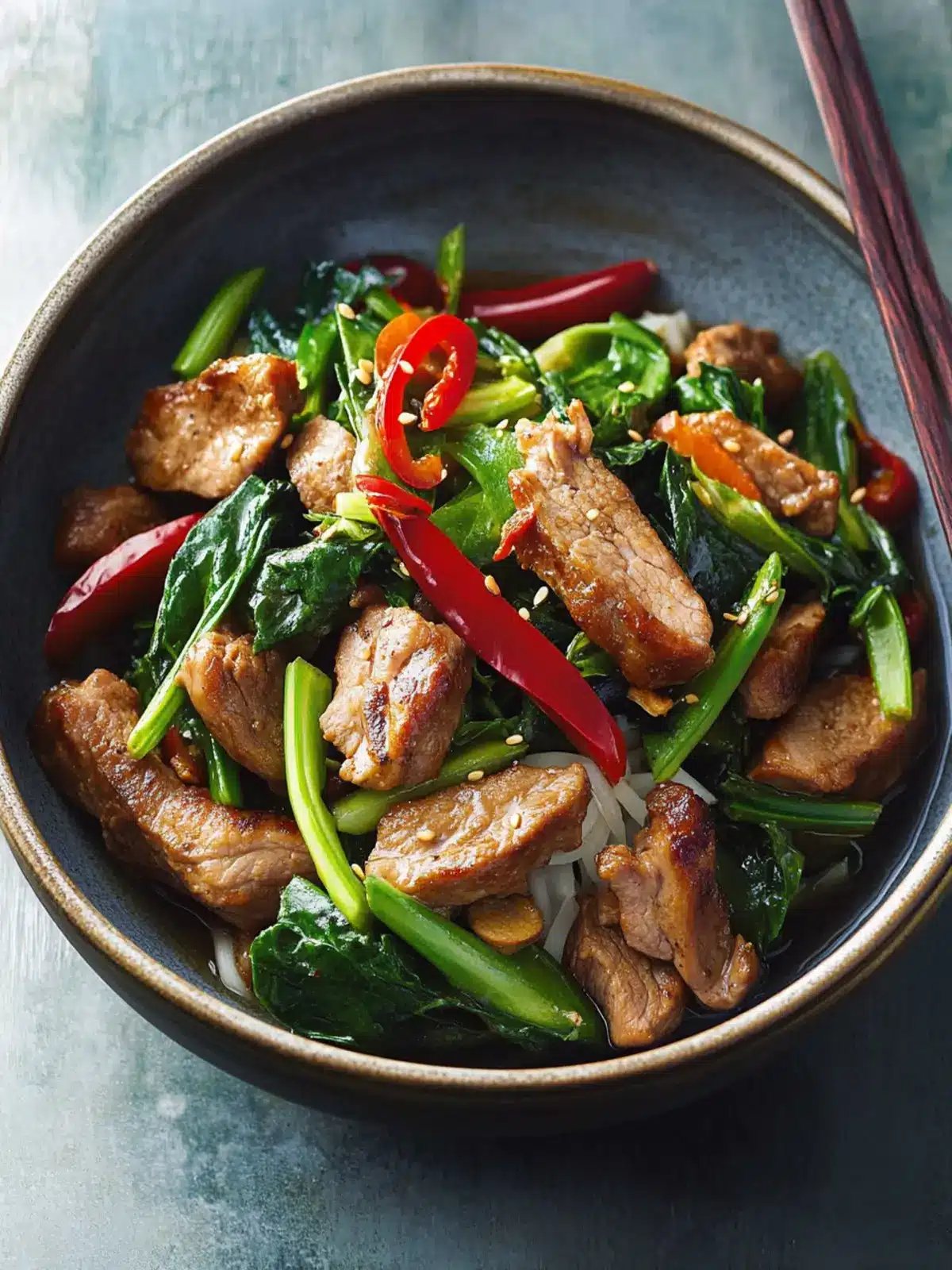 Savory Pork and Asian Greens Stir-Fry for Quick Weeknight Wins 3 Pork and Asian Greens Stir-Fry