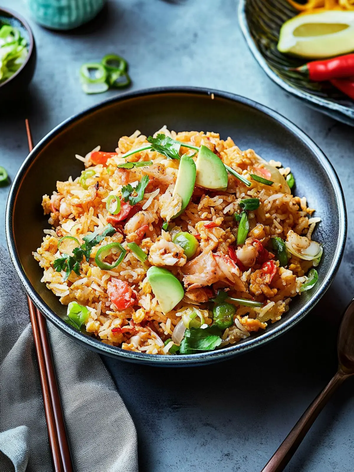 Delicious XO Crab Fried Rice for a Quick Gourmet Meal 3 XO crab fried rice