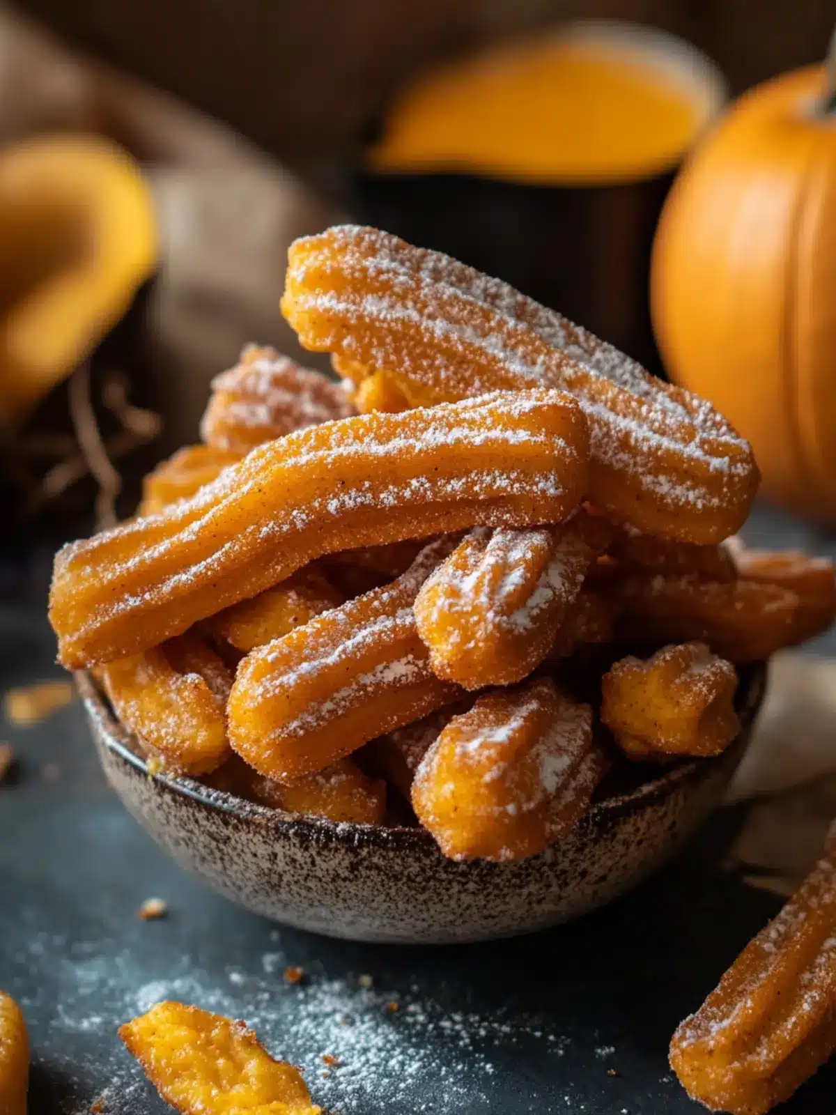 Baked Pumpkin Churros: Your Healthier Fall Treat Delight 2 Baked Pumpkin Churros