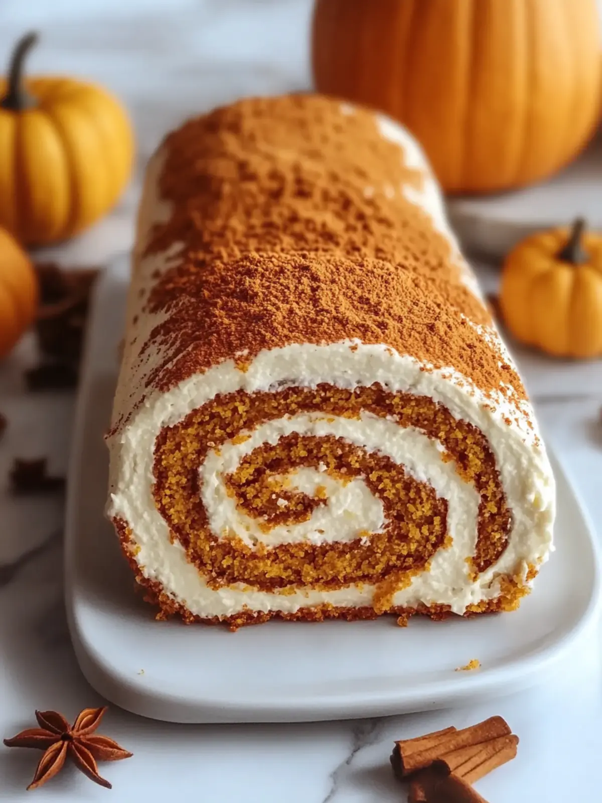 Delicious Fall Pumpkin Spice Roll Cake Everyone Will Love 2 Delicious Fall Pumpkin Spice Roll Cake Everyone Will Love