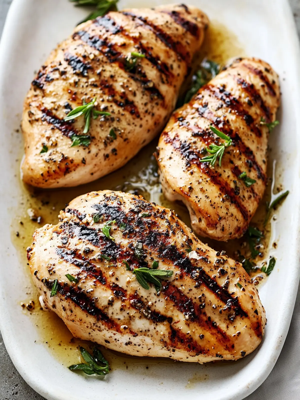 Savor Juicy Grilled Chicken with Zesty Italian Flair 3 Grilled Chicken