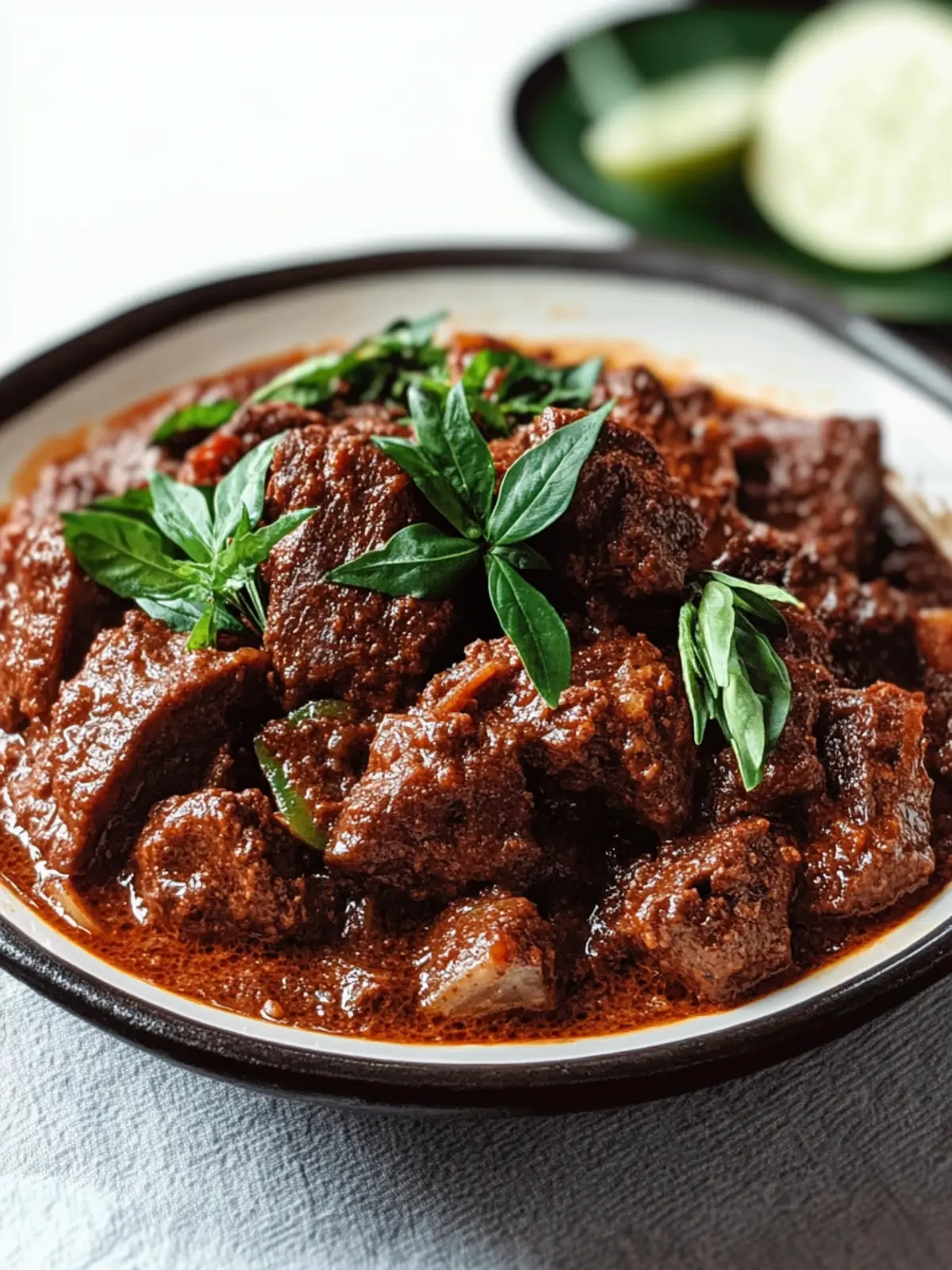 Elevate Dinner with Flavorful Indonesian Rendang Stew! 2 Indonesian Rendang (Spiced Beef Stew)