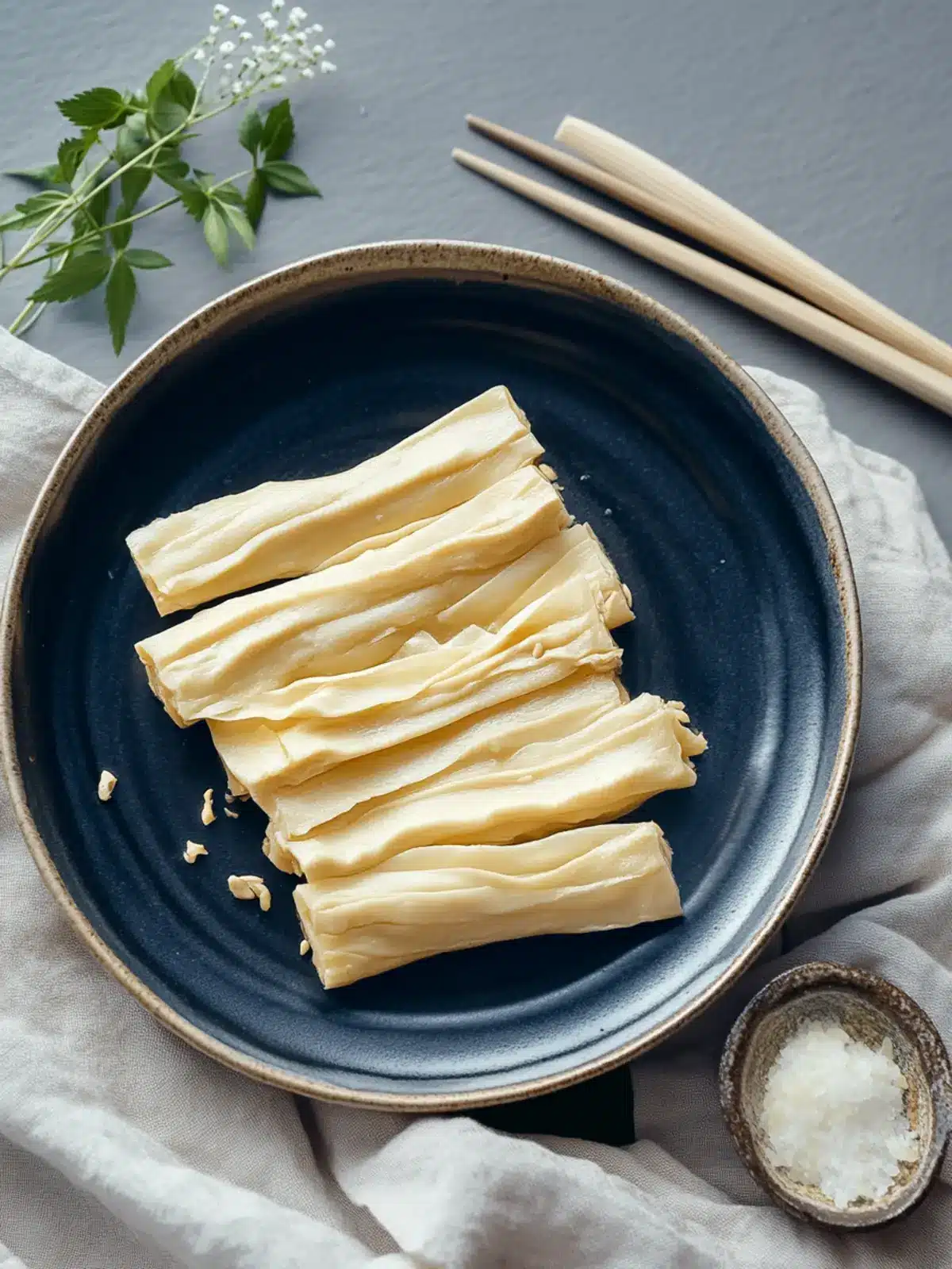 Savor Homemade Japanese Yuba (Tofu Skin) in Minutes 4 Japanese Yuba (Tofu Skin)