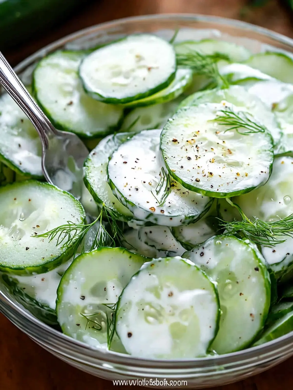 Creamy Cucumber Salad that Refreshes Your Summer Gatherings 3 Creamy Cucumber Salad
