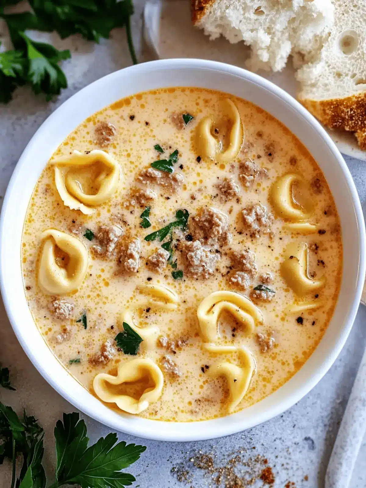 Creamy Tortellini Soup That's Ready in Just 30 Minutes 2 Creamy Tortellini Soup