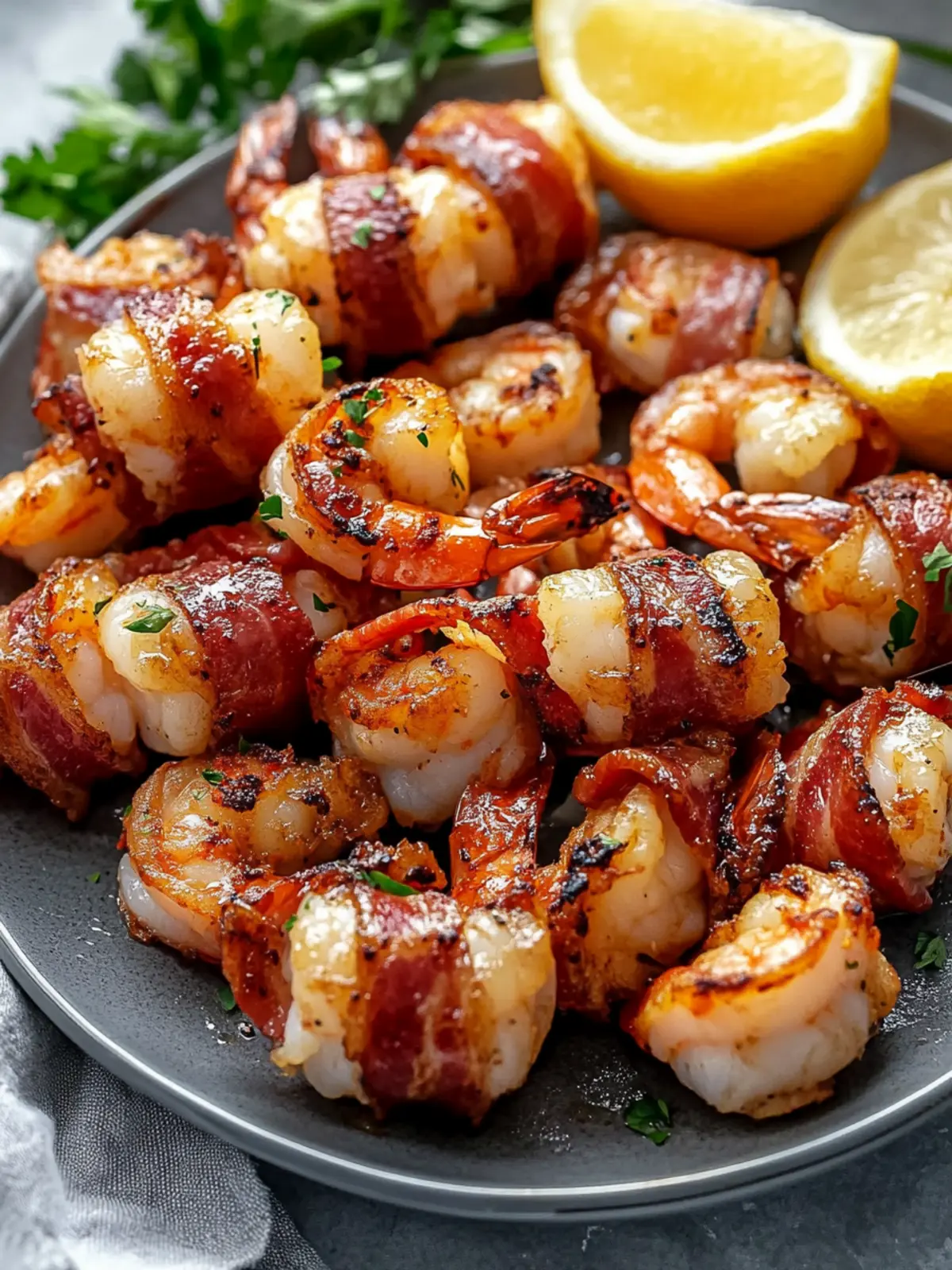 Bacon Wrapped Shrimp with Maple Glaze: Your New Favorite Appetizer 3 Bacon Wrapped Shrimp