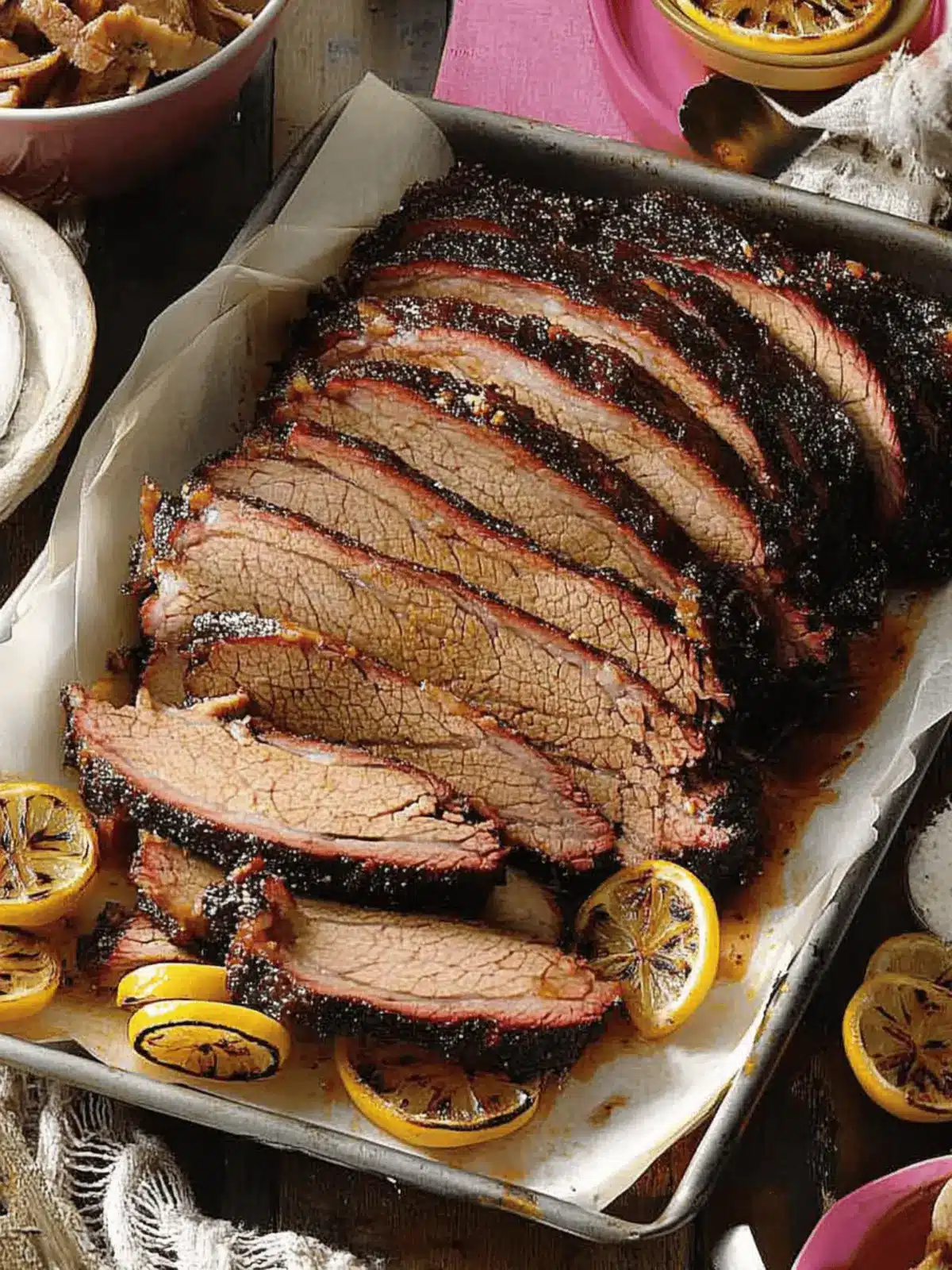 Mouthwatering Smoked Brisket: A Crowd-Pleaser Recipe 2 Smoked Brisket