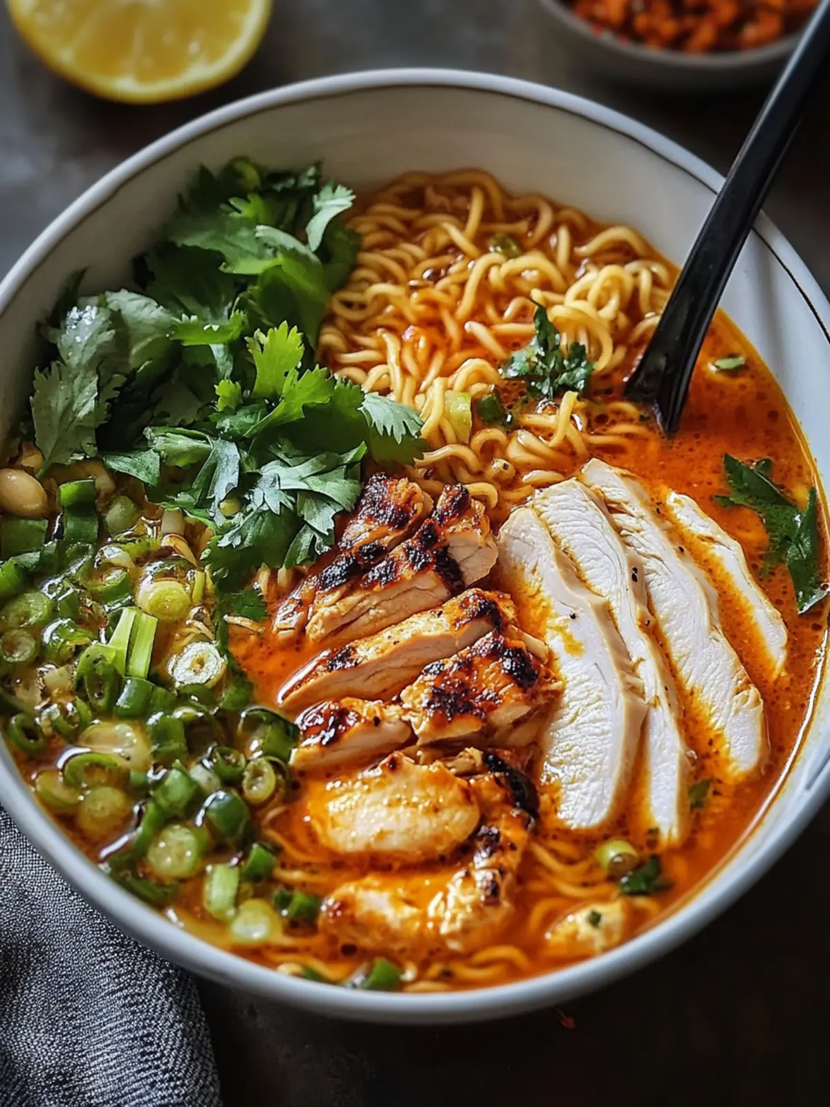 Fiery Chicken Ramen Garlic Bliss: Cozy Spicy Comfort Fast 3 Fiery Chicken Ramen Garlic Bliss: Spicy Comfort in 40 Minutes