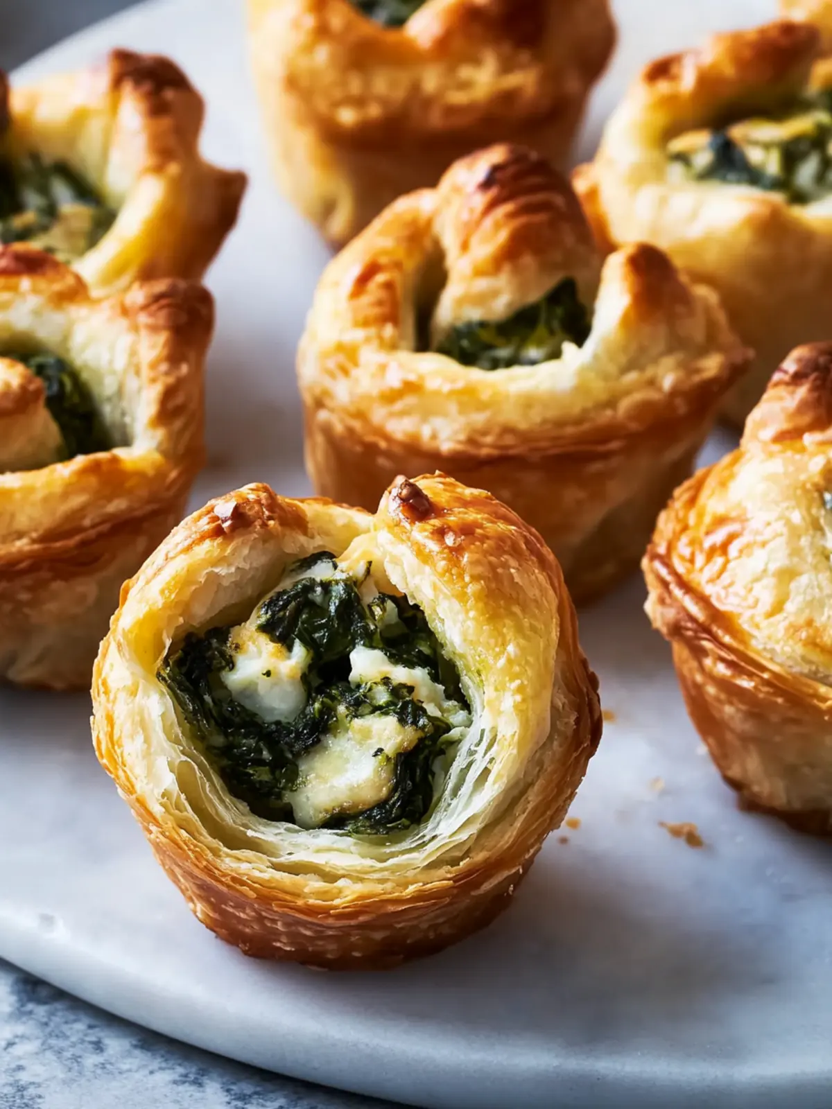 Irresistible Spinach Puffs with Feta Bliss for Parties 2 Spinach Puffs