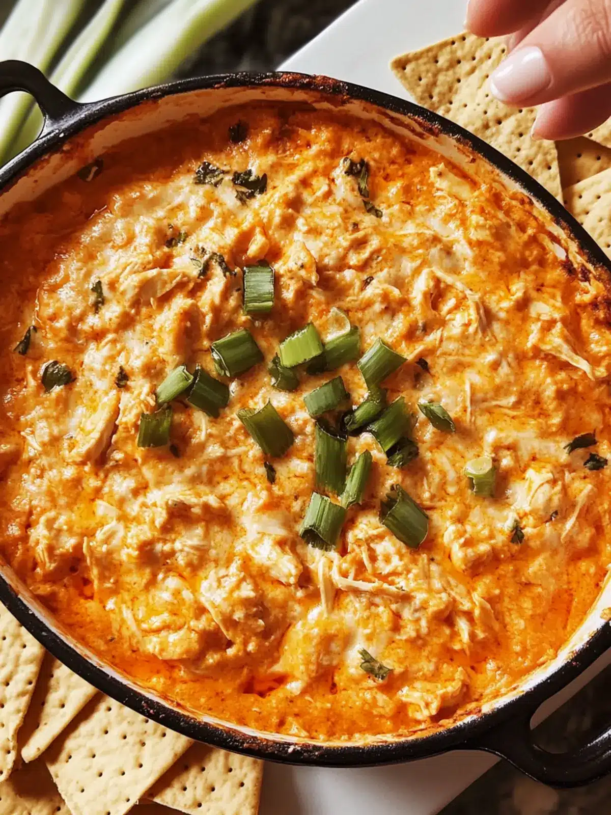The Best Buffalo Chicken Dip Recipe Your Guests Will Love 3 Buffalo Chicken Dip