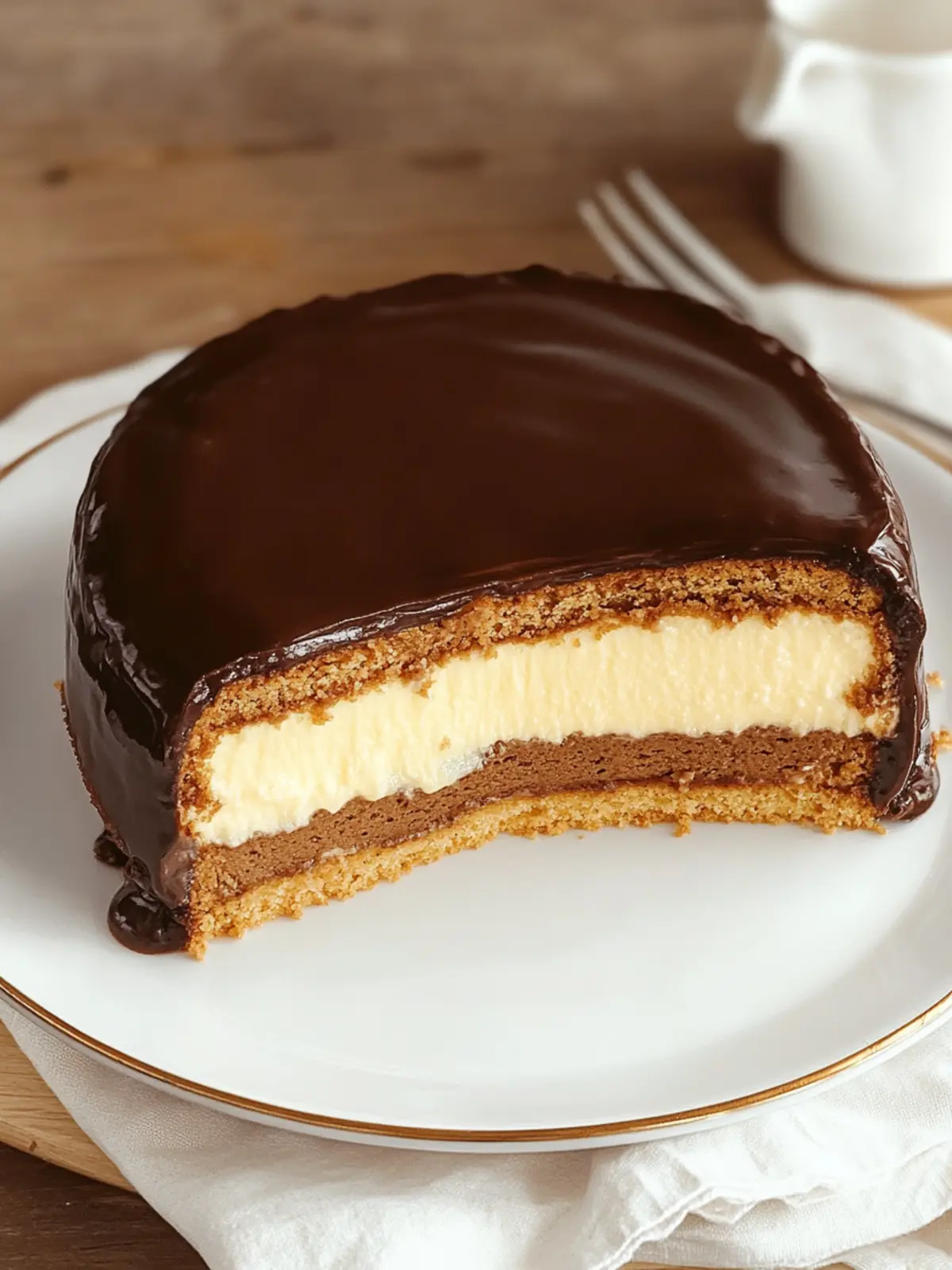 Decadent Boston Cream Pie: Your Dream Custard Filled Chocolate Cake 4 Boston Cream Pie (Custard Filled Chocolate Cake)