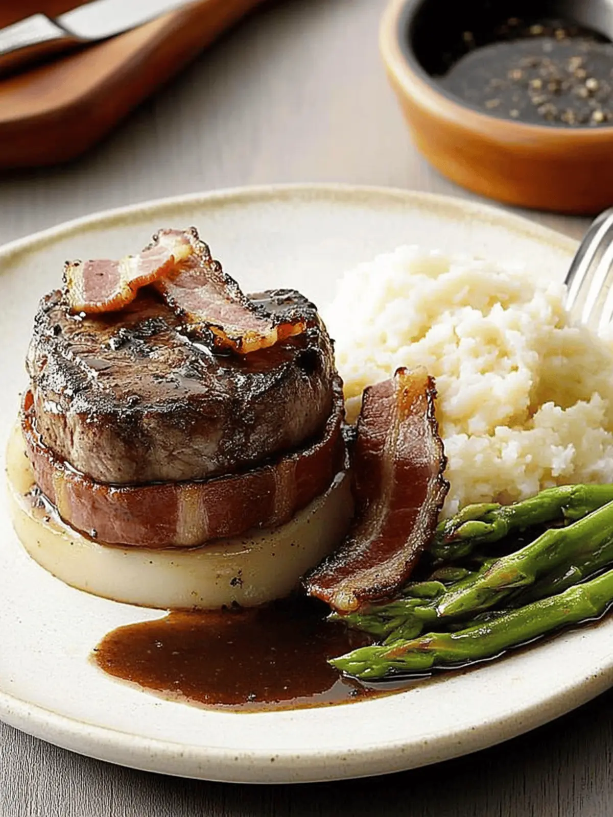 Bacon-Wrapped Steak Bliss: Easy Air-Fryer Elegance at Home 2 Bacon-Wrapped Steak