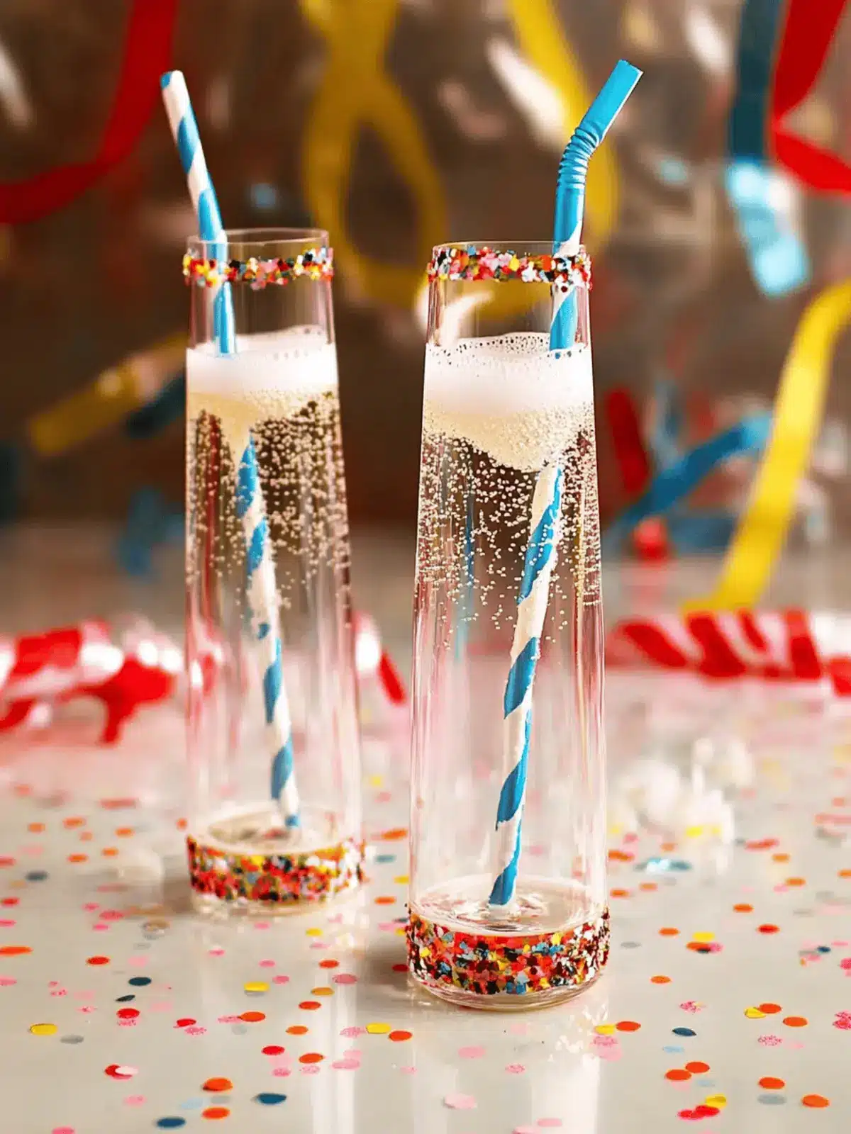 Confetti Champagne Cocktail: A Festive Toast to Celebrate 2 Confetti Champagne