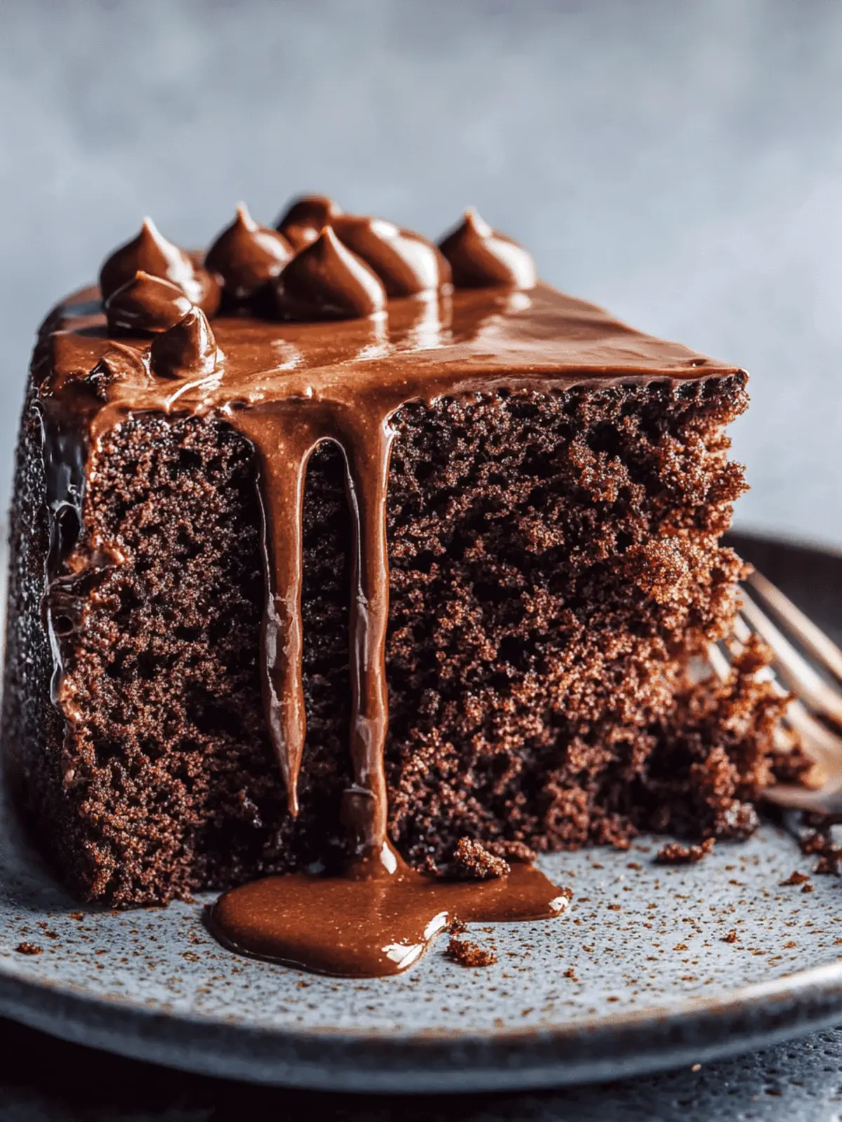Irresistible Fudge Cake that Melts in Your Mouth 3 Fudge Cake