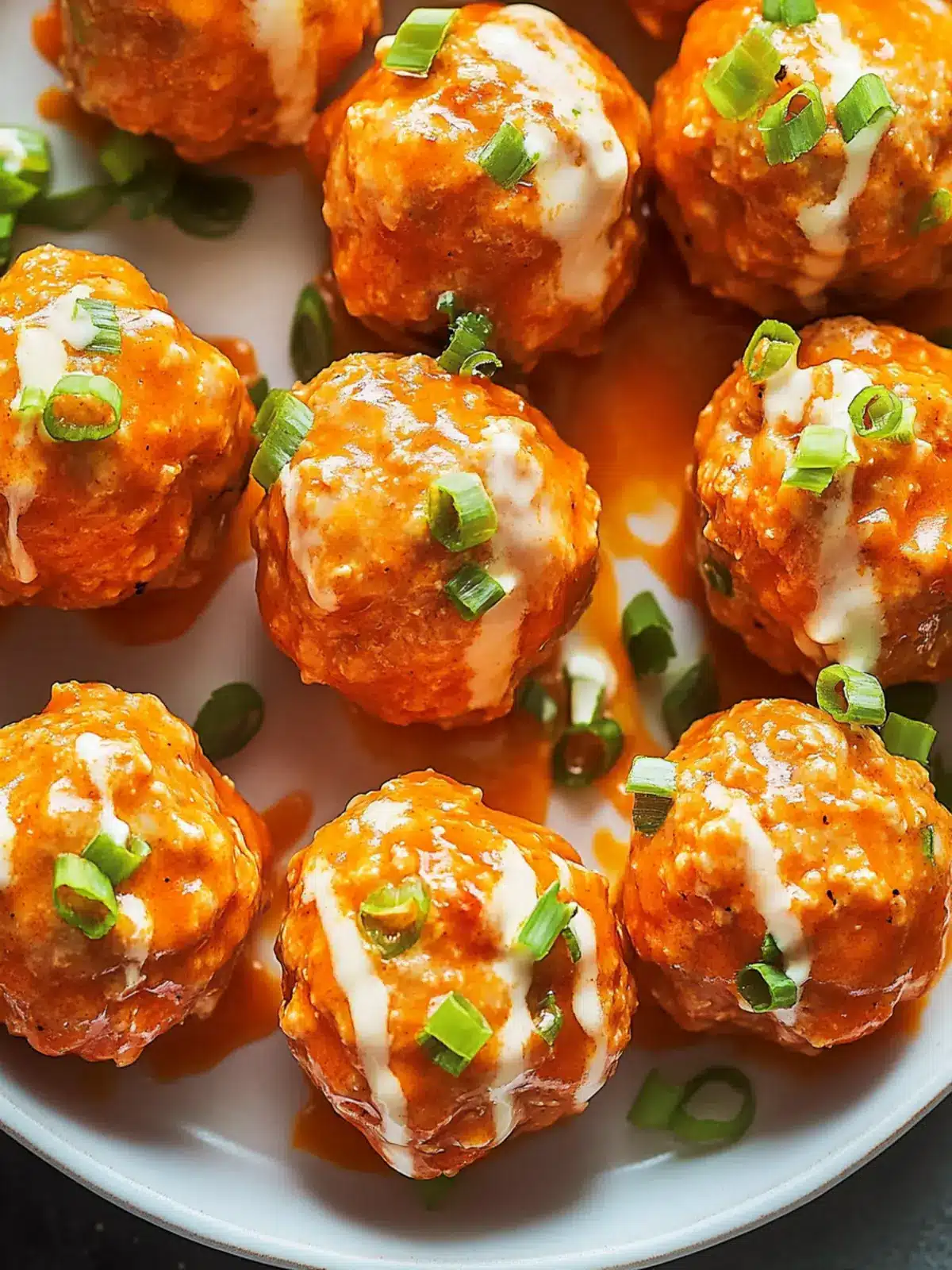 Delicious Buffalo Chicken Meatballs in Just 30 Minutes 3 Buffalo Chicken Meatballs