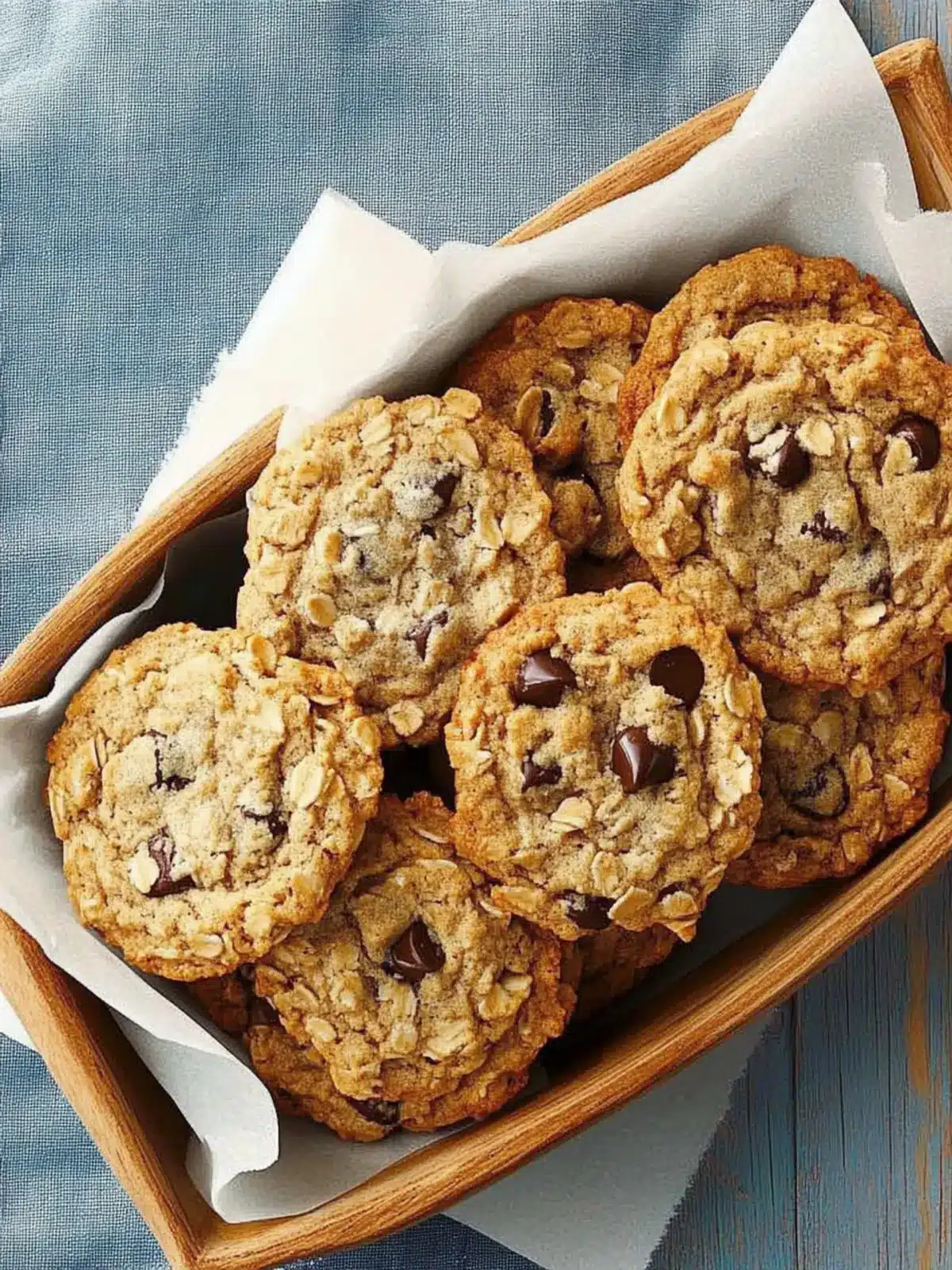 Deliciously Chewy Oatmeal-Chocolate Chip Cookies in 30 Minutes 2 Oatmeal-Chocolate Chip Cookies