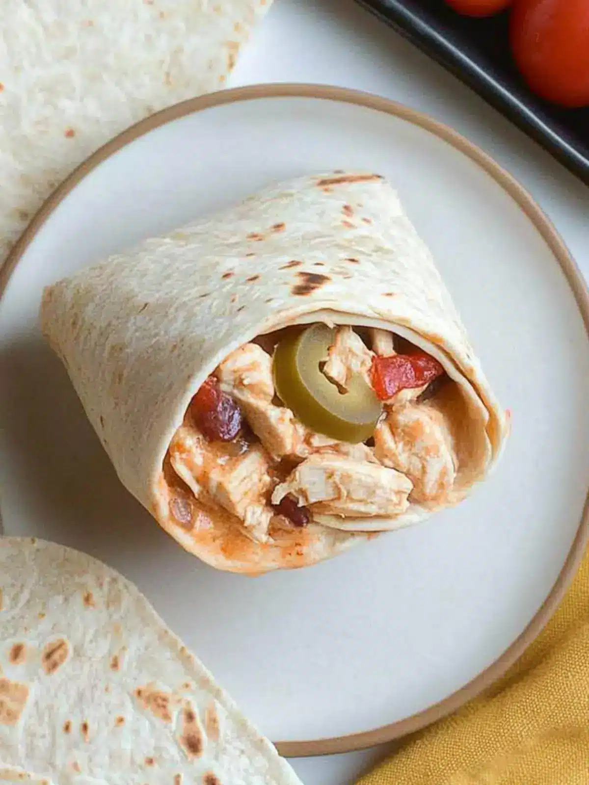 Baked Chicken Burritos: Family-Friendly Comfort Food Delight 2 Baked Chicken Burritos