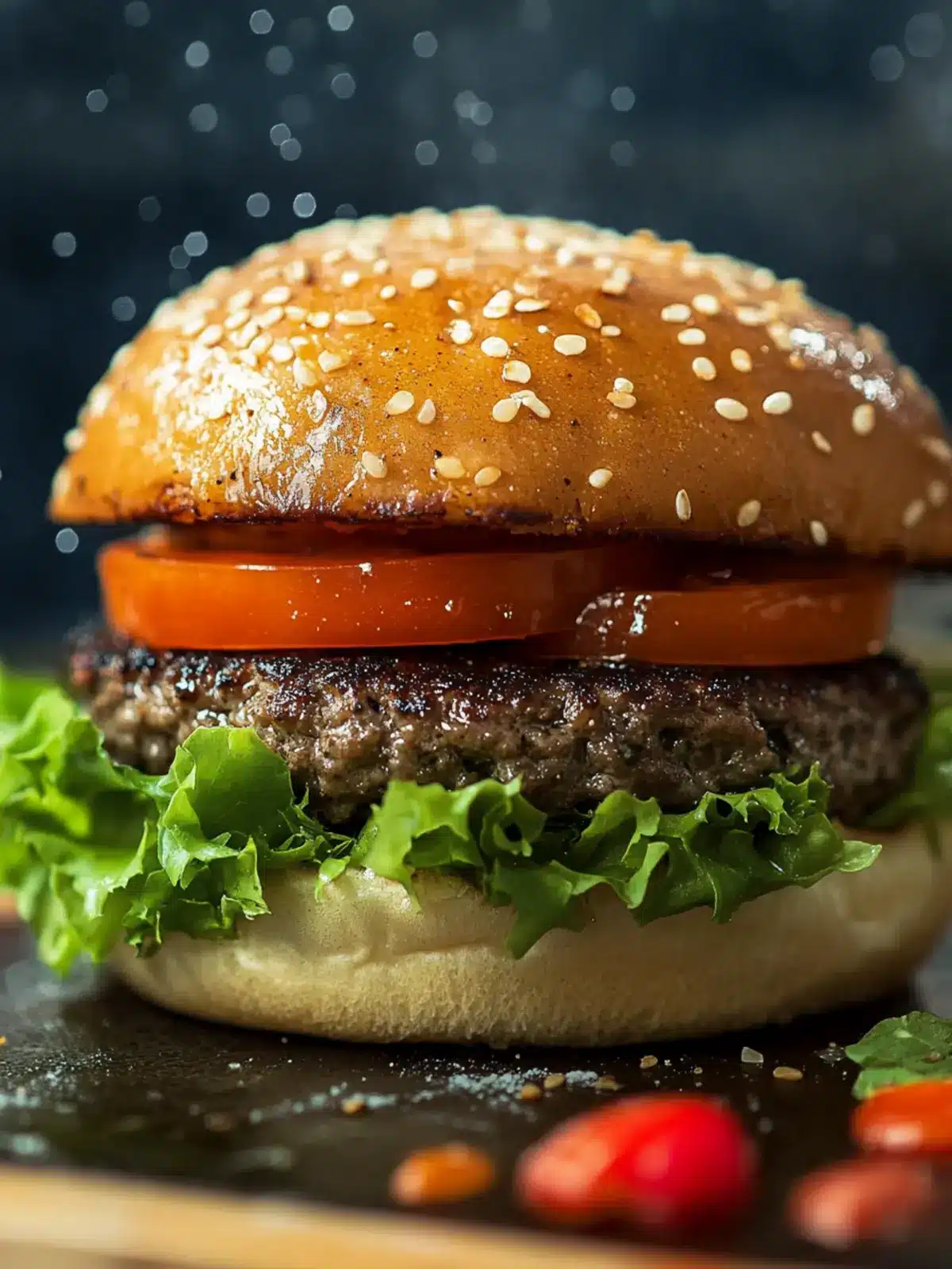 Grilled Beef Hamburger: The Ultimate Summer Delight 3 Hamburger (Grilled Beef Sandwich)
