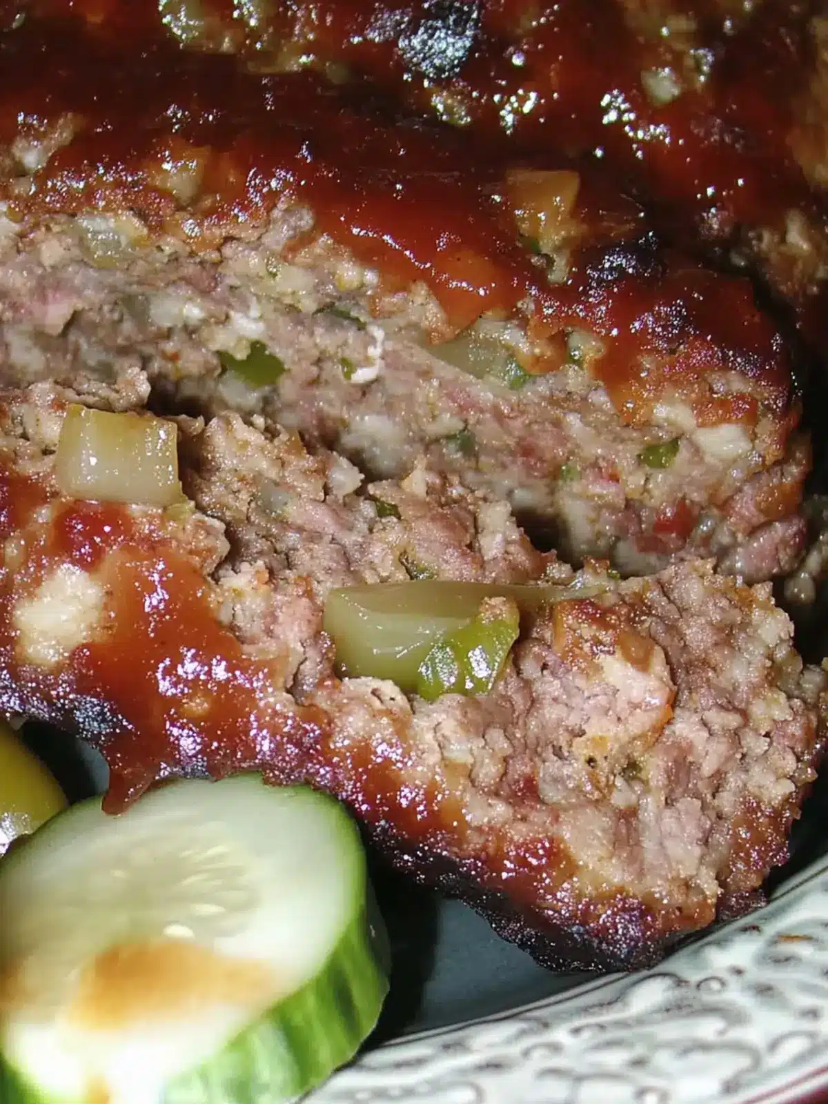 Easy Pleasing Meatloaf with Savory Ketchup Glaze 2 Easy Pleasing Meatloaf
