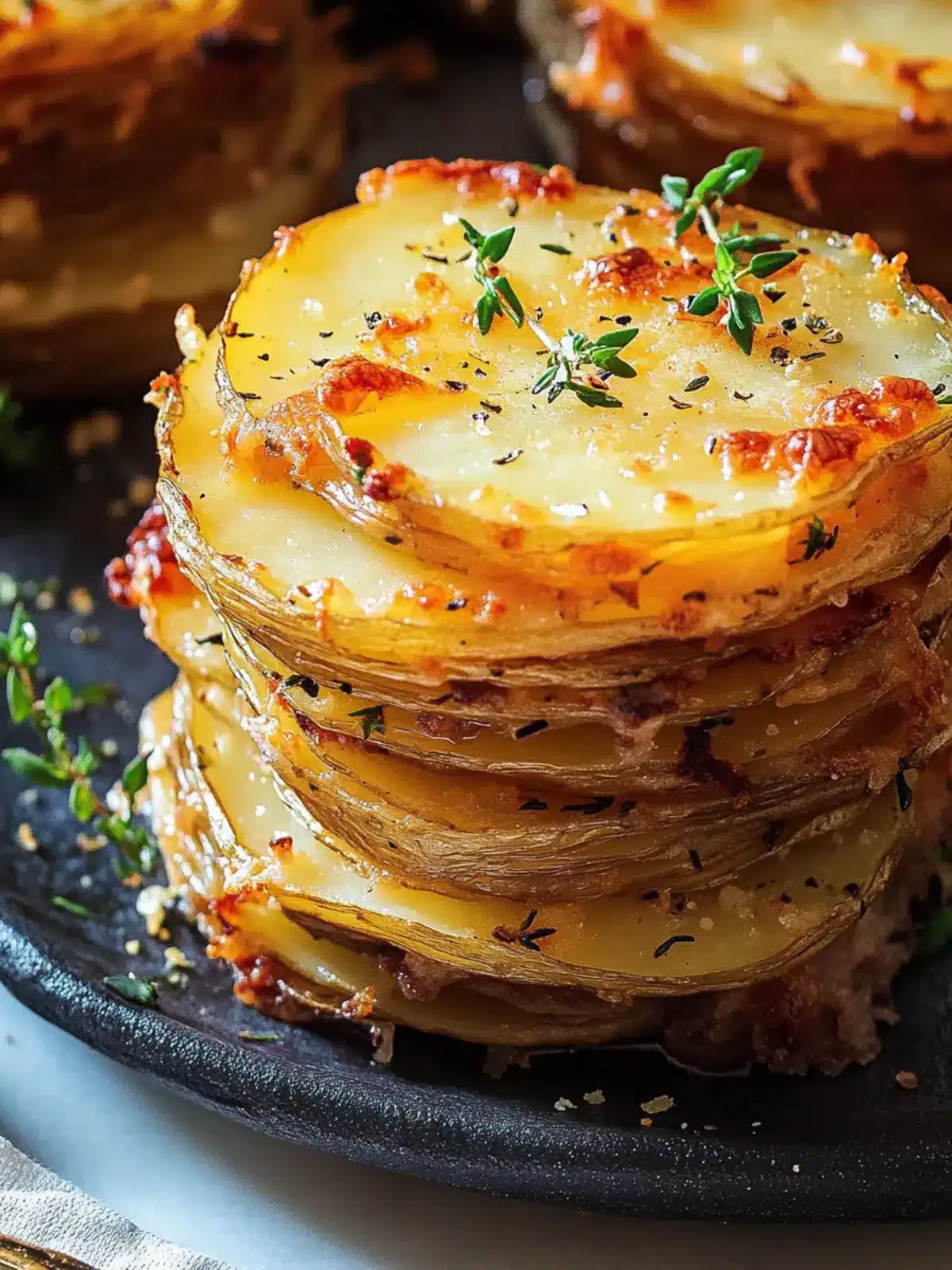Mouthwatering Potatoes Au Gratin Stacks for Cozy Nights 4 Potatoes Au Gratin Stacks