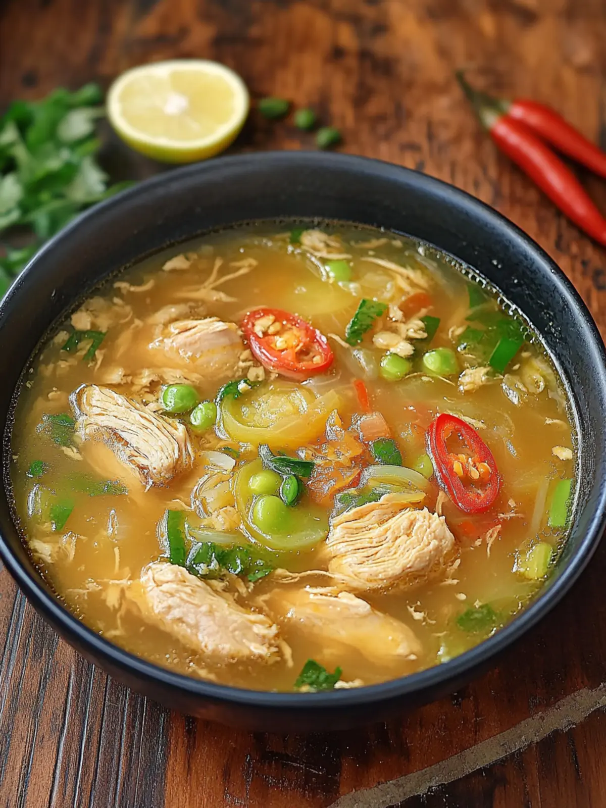 Comforting Chicken Sotanghon Soup with Patola to Soothe You 3 Chicken Sotanghon Soup with Patola