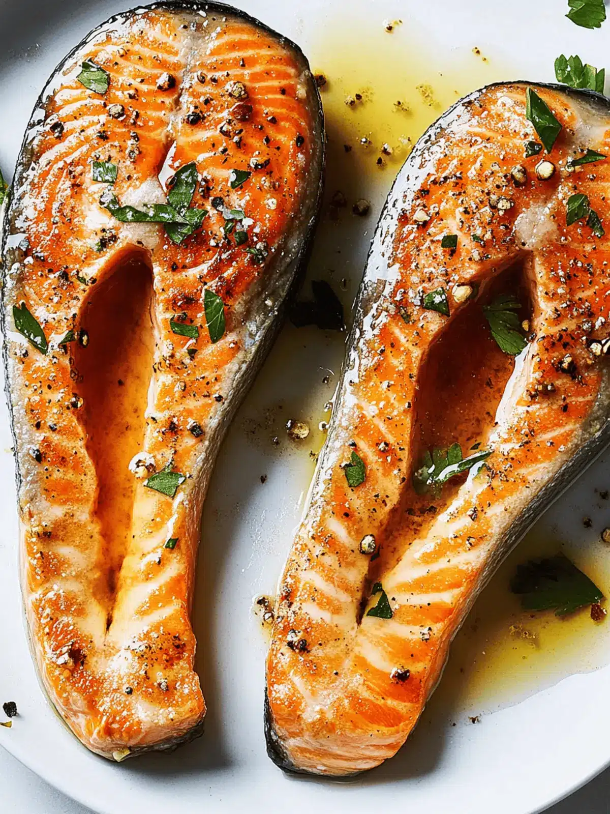 Sweet and Spicy Salmon Steaks in 15 Minutes or Less 2 Salmon Steak