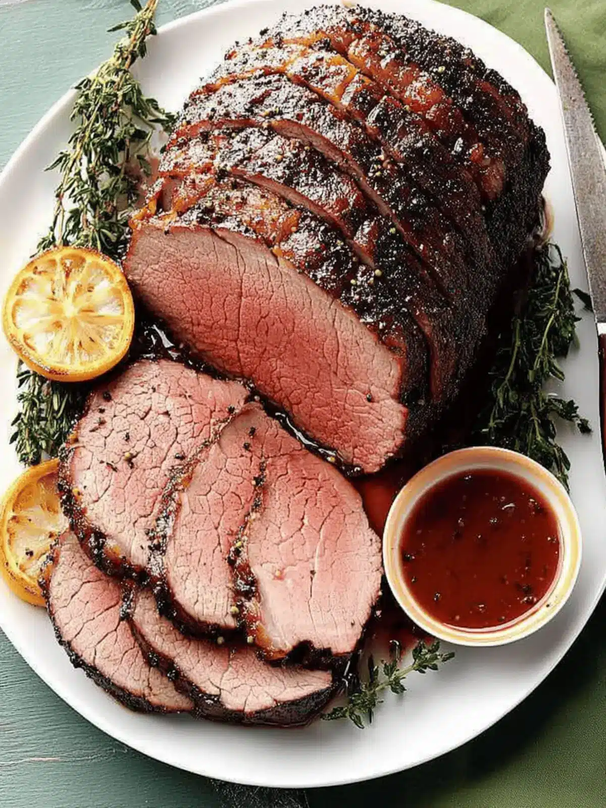 Savory Peppercorn Beef Top Loin Roast for Festive Feasts 3 Peppercorn Beef Top Loin Roast