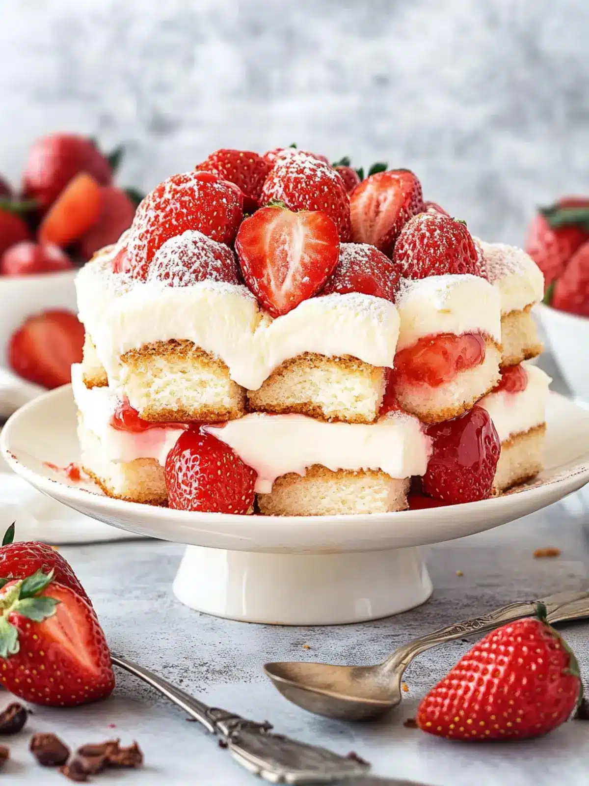 Strawberry Tiramisu: Your No-Bake Summer Celebration Treat 4 Strawberry Tiramisu