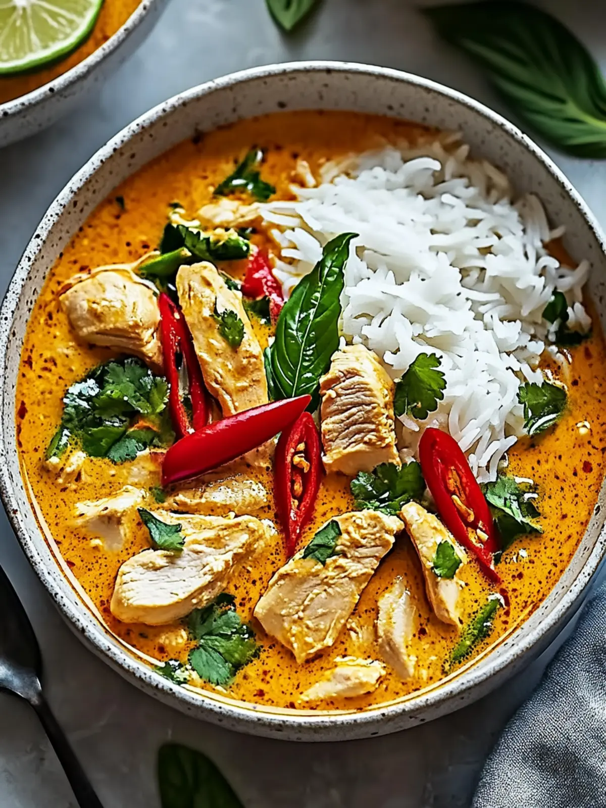 Rich and Creamy Thai Panang Chicken Curry in 30 Minutes 4 Rich and Creamy Thai Panang Chicken Curry