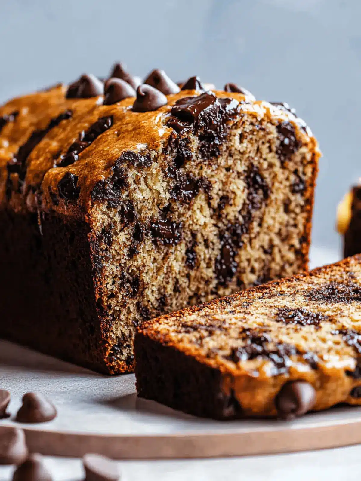 Chocolate Chip Banana Dream Loaf for Ultimate Comfort Baking 3 Chocolate Chip Banana Dream Loaf