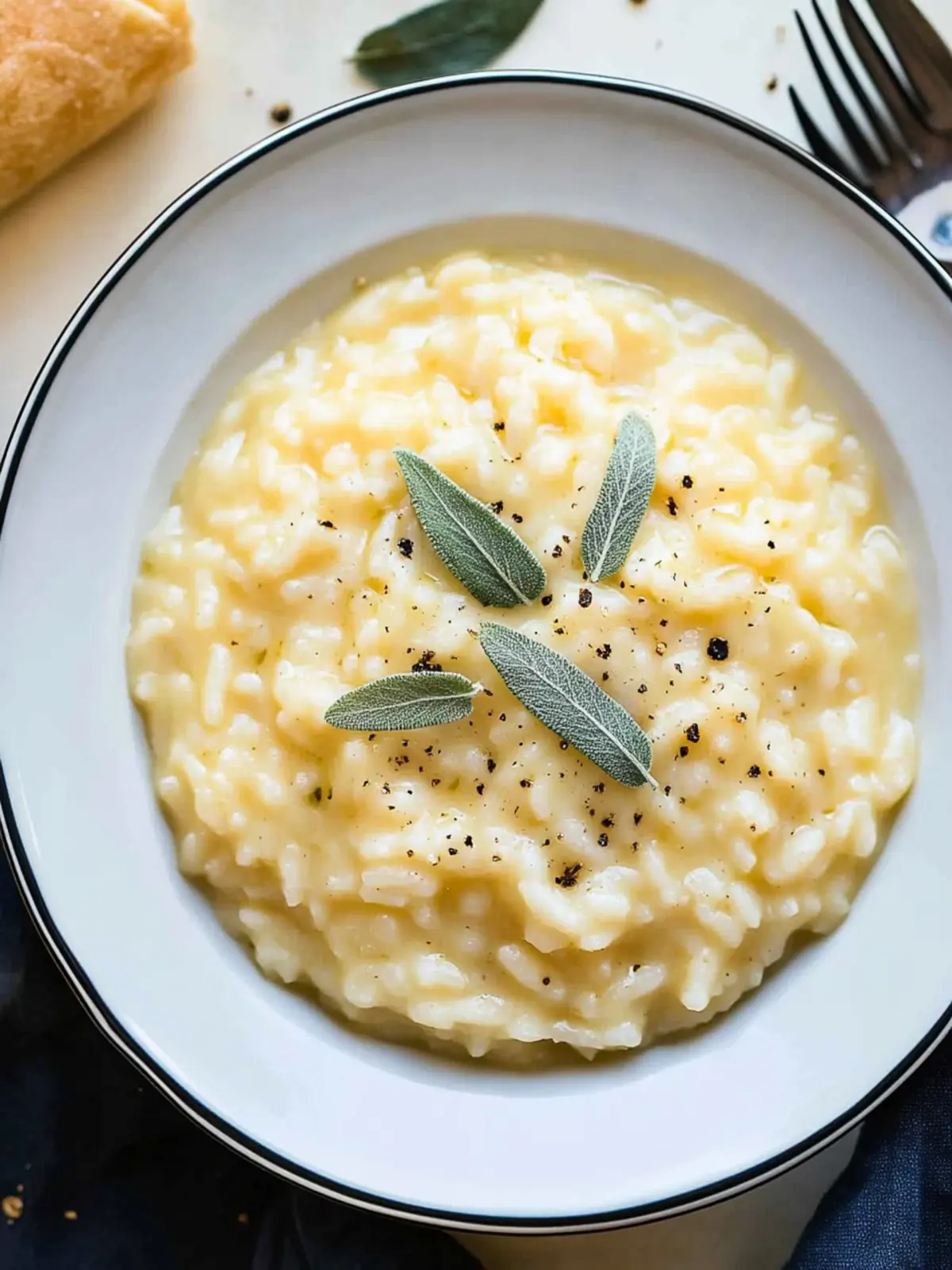 Instant Pot Cheddar Risotto with Fresh Sage in 20 Minutes 4 Instant Pot Cheddar Risotto with Fresh Sage
