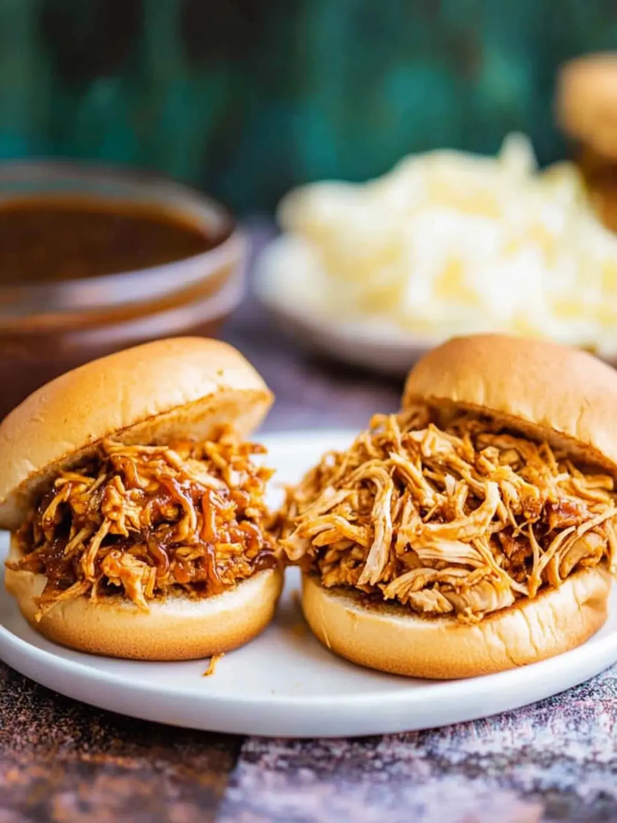 Easy and Tasty Barbecue Chicken Sandwiches in the Crock Pot 4 Easy and Tasty Barbecue Chicken Sandwiches in the Crock Pot