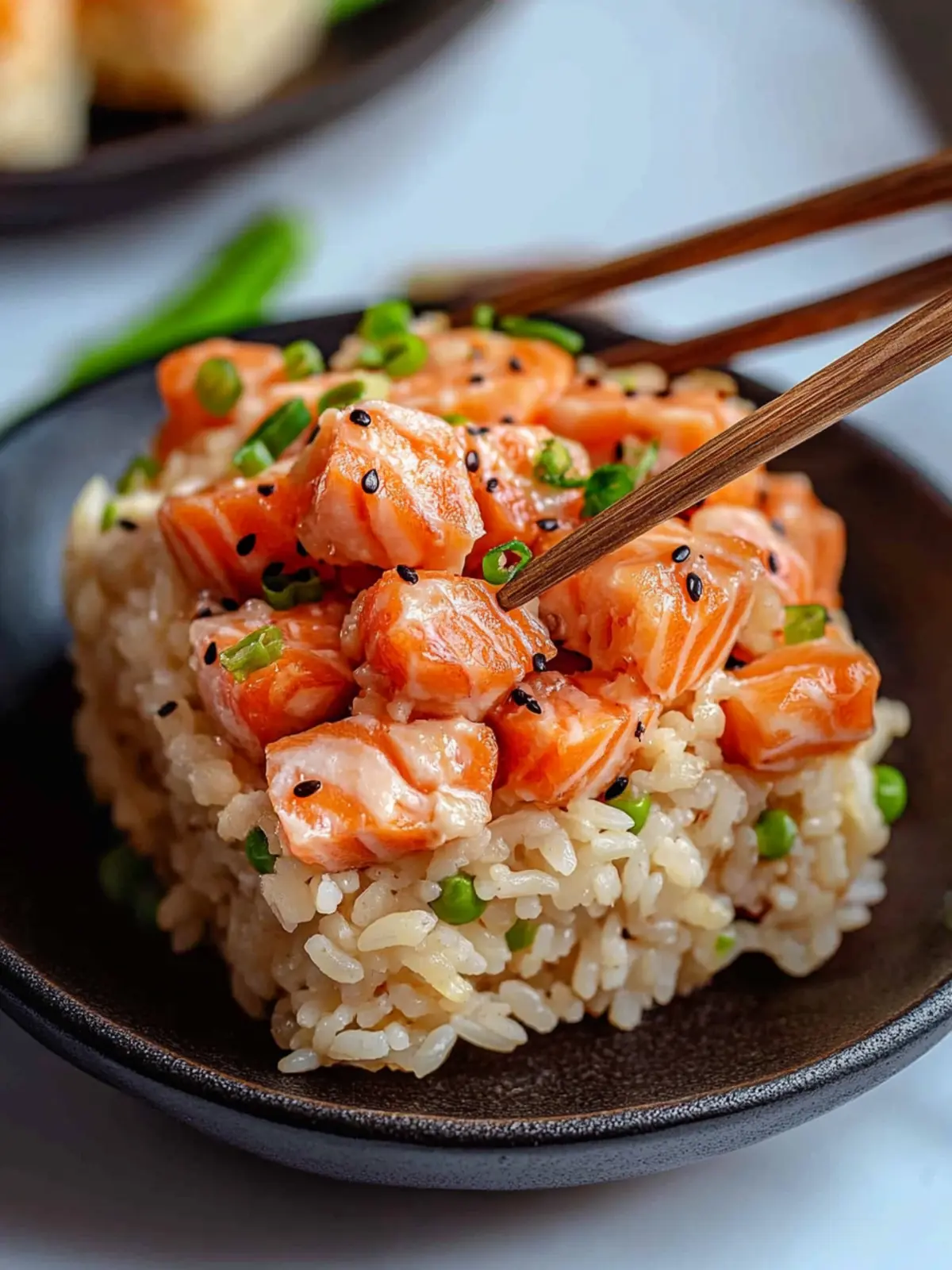 Salmon Crispy Rice: Your New Favorite Sushi-Inspired Snack 3 Salmon Crispy Rice
