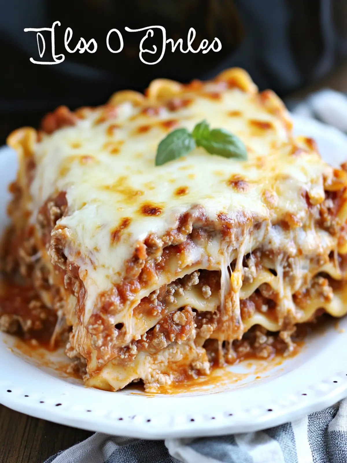 Easy Crockpot Lasagna Recipe - Comfort in Every Delicious Bite 4 Easy Crockpot Lasagna Recipe