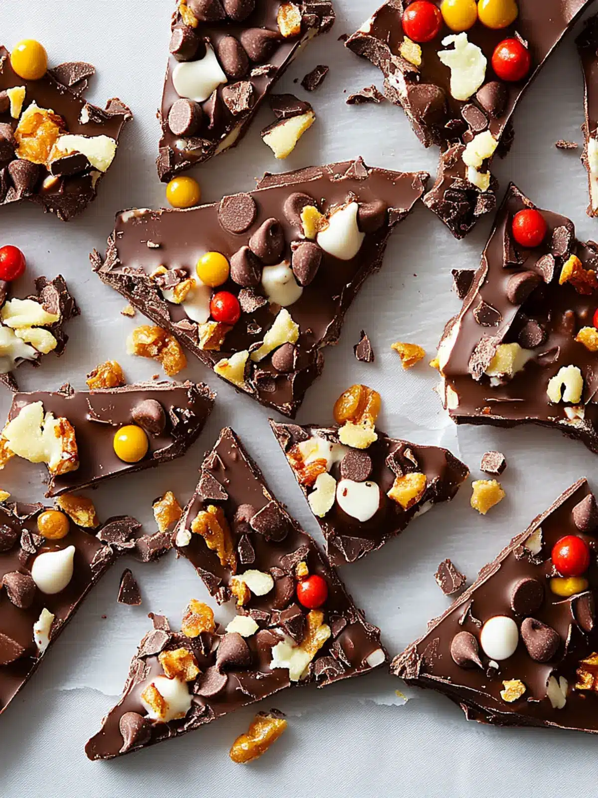 Charlie Brown Thanksgiving-Inspired Chocolate Bark Magic 2 Charlie Brown Thanksgiving-Inspired Chocolate Bark