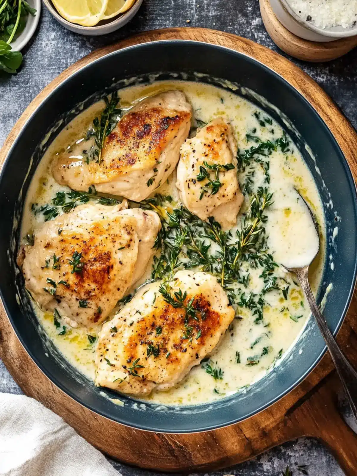 Creamy Chicken Florentine Made Easy in One Pan 2 Chicken Florentine