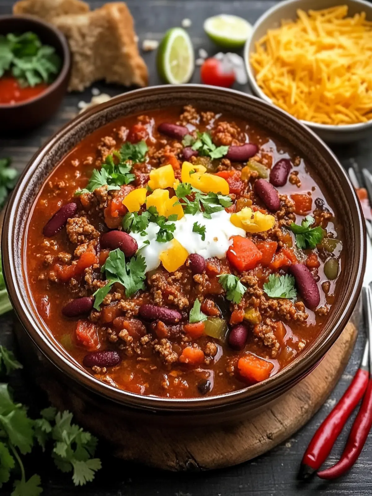 The Ultimate Hearty Crockpot Chili for Cozy Nights In 4 The Ultimate Hearty Crockpot Chili