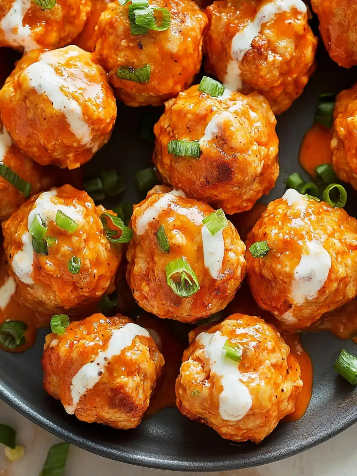 Delicious Buffalo Chicken Meatballs in Just 30 Minutes 2 Buffalo Chicken Meatballs