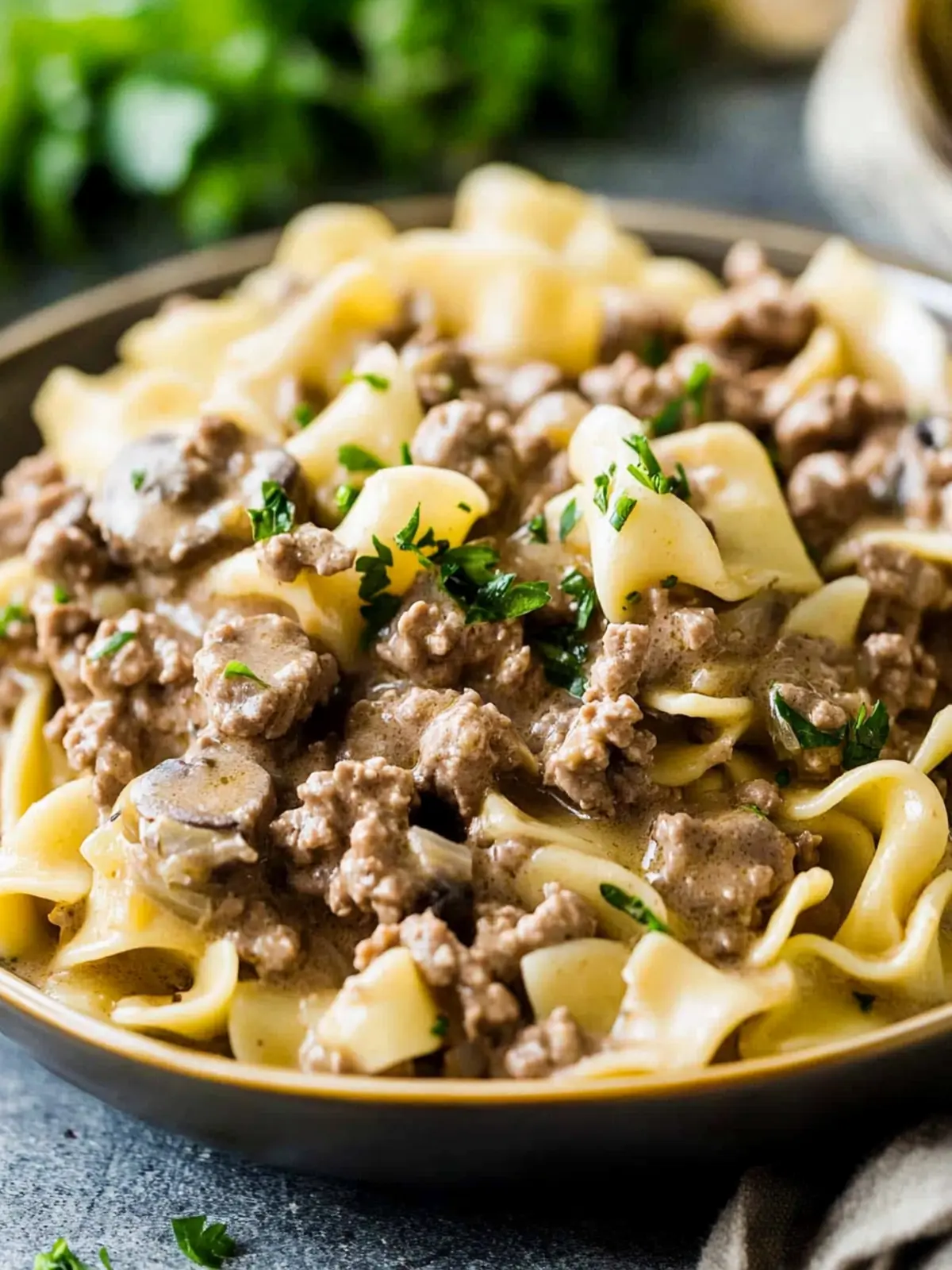 Irresistible Ground Beef Stroganoff in Just 30 Minutes 4 Ground Beef Stroganoff