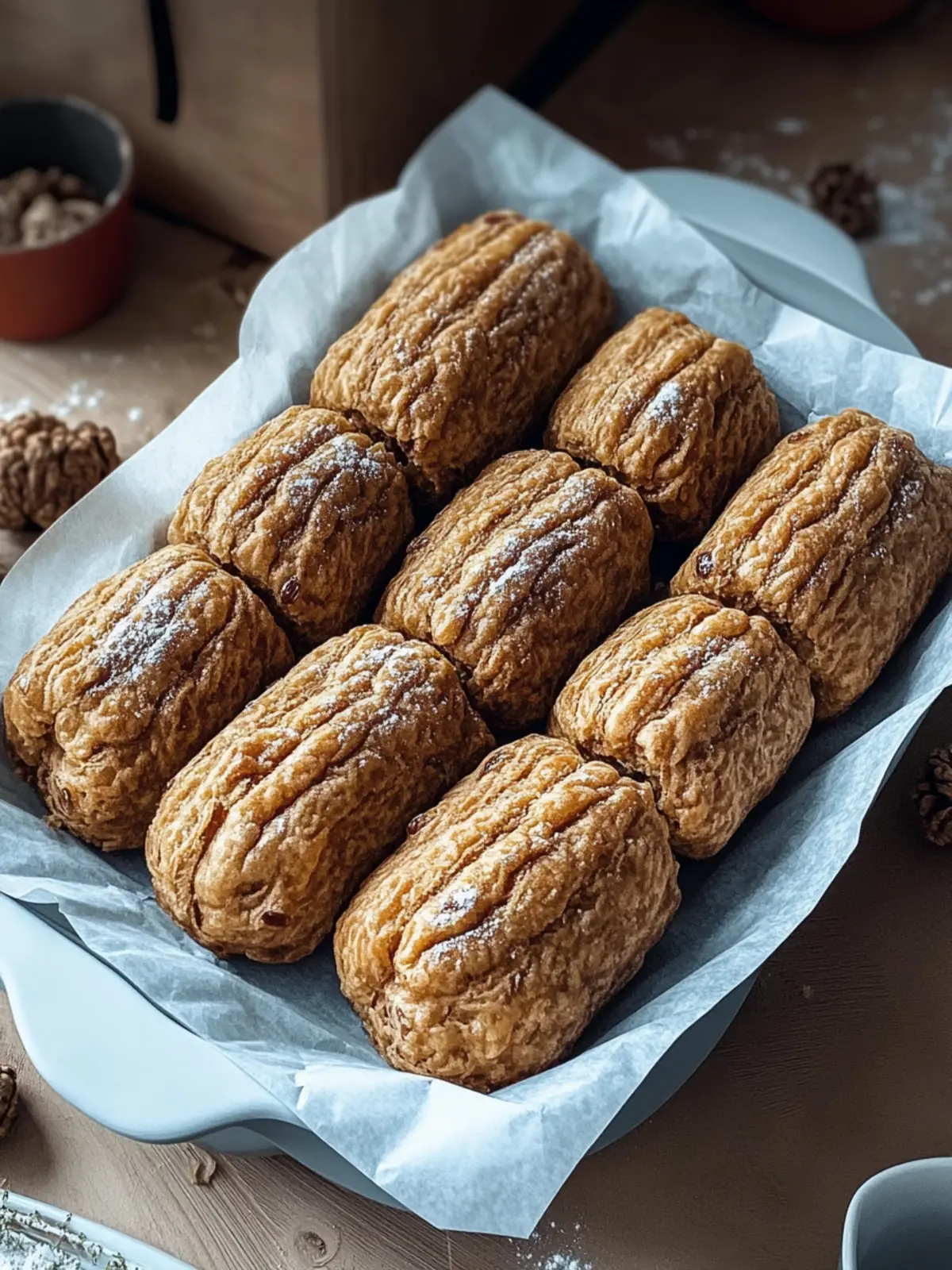 Dudove: Irresistible Bosnian Sweet Date Rolls to Savor 4 Dudove (Bosnian Sweet Date Rolls)