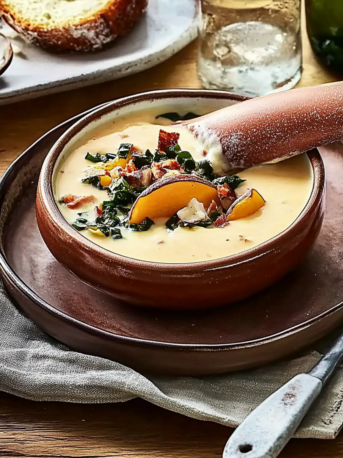 Savory Slow-Cooker Cheddar Soup Perfect for Cozy Nights 3 Slow-Cooker Cheddar Soup